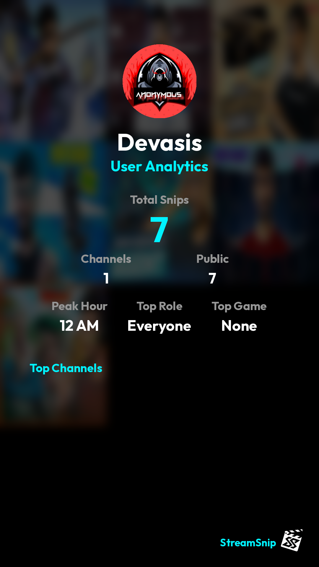 Stats Share Card