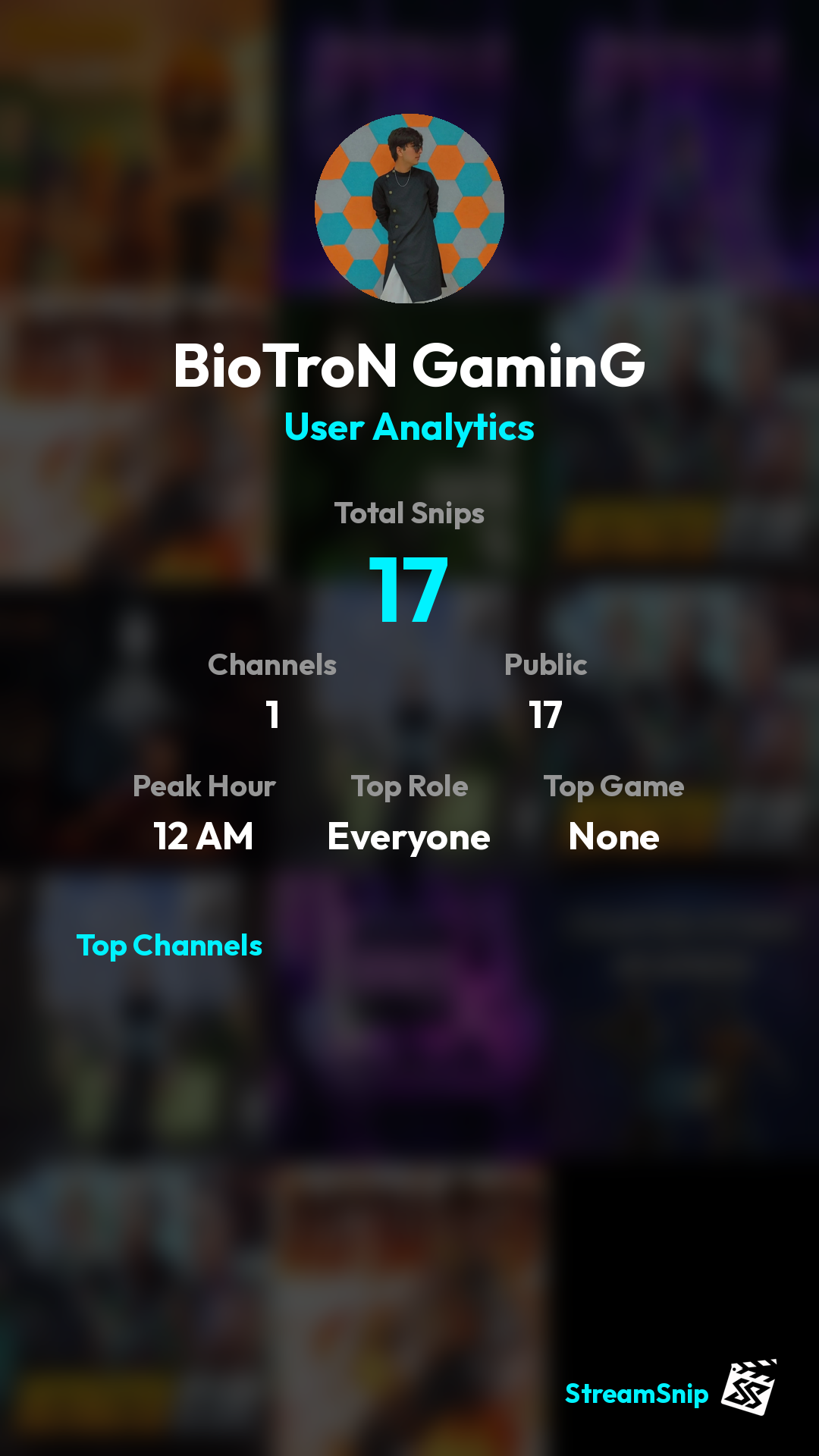 Stats Share Card