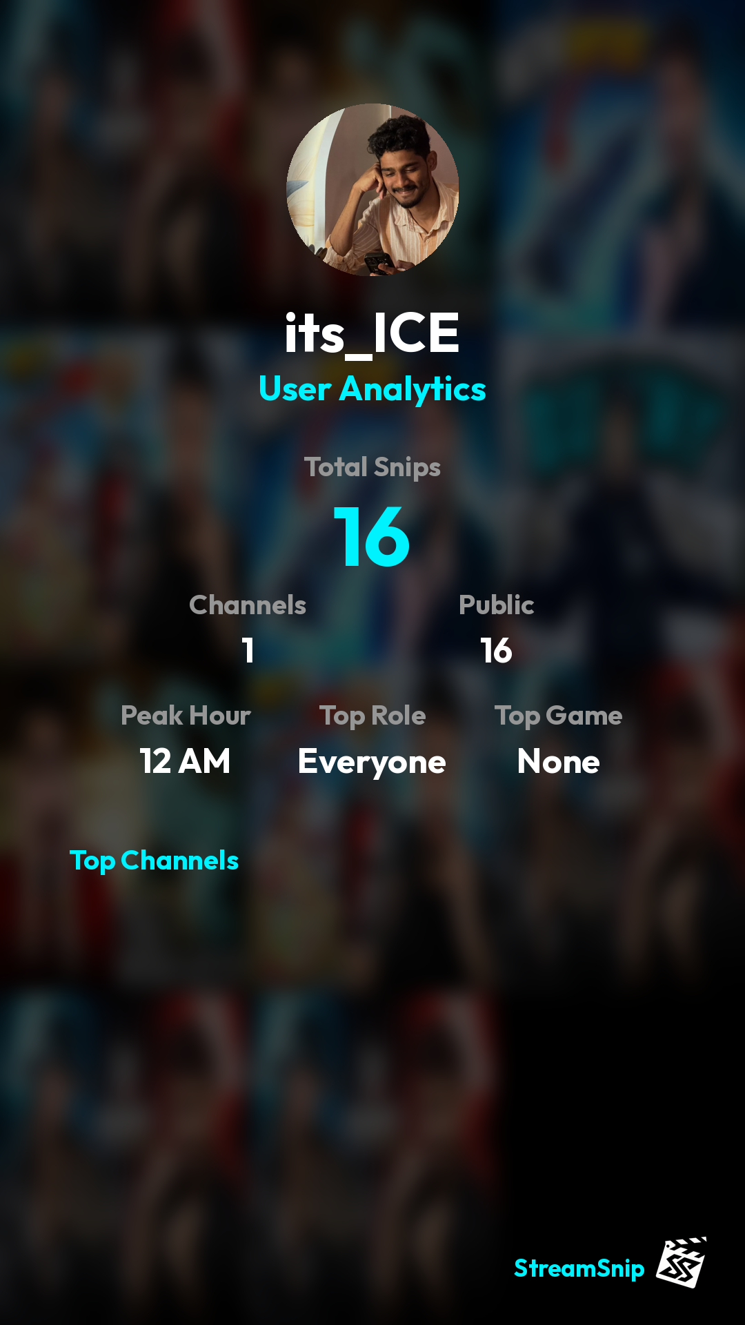 Stats Share Card