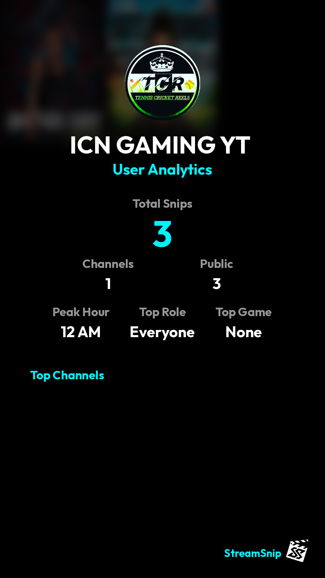 Stats Share Card