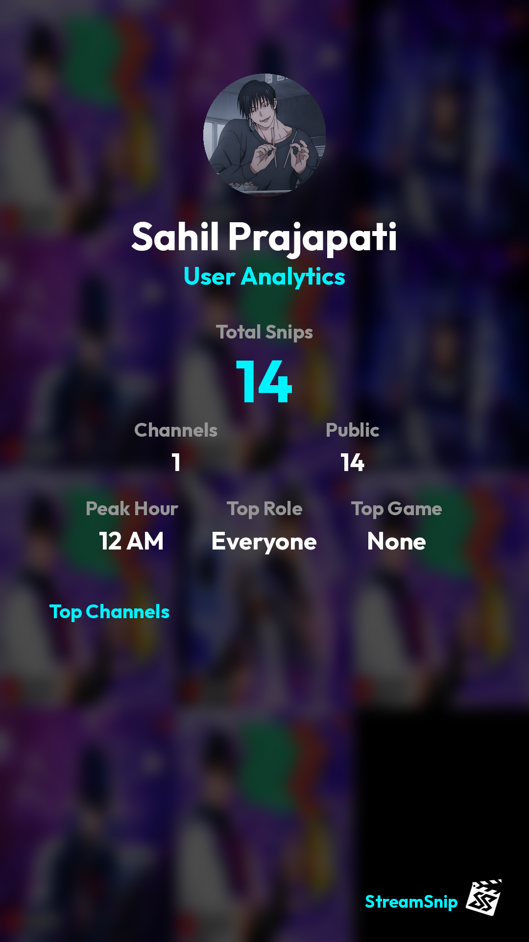 Stats Share Card
