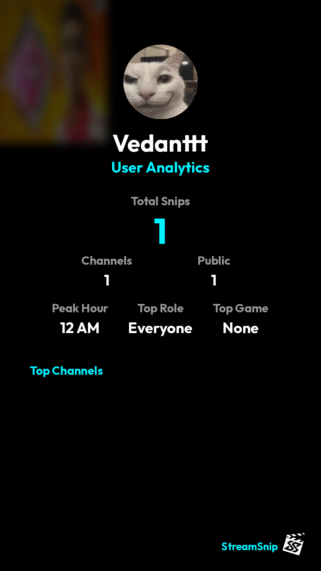 Stats Share Card