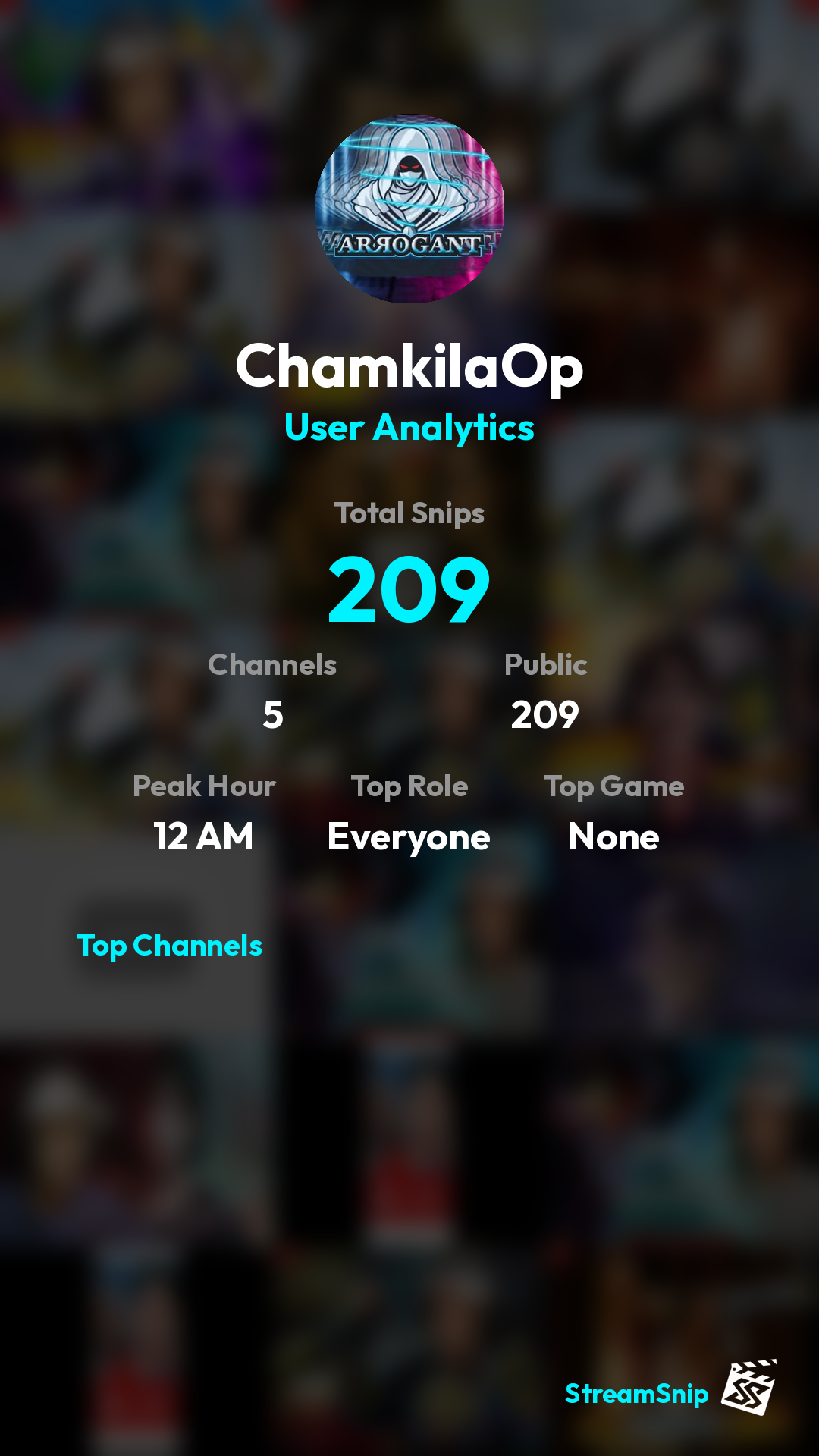Stats Share Card