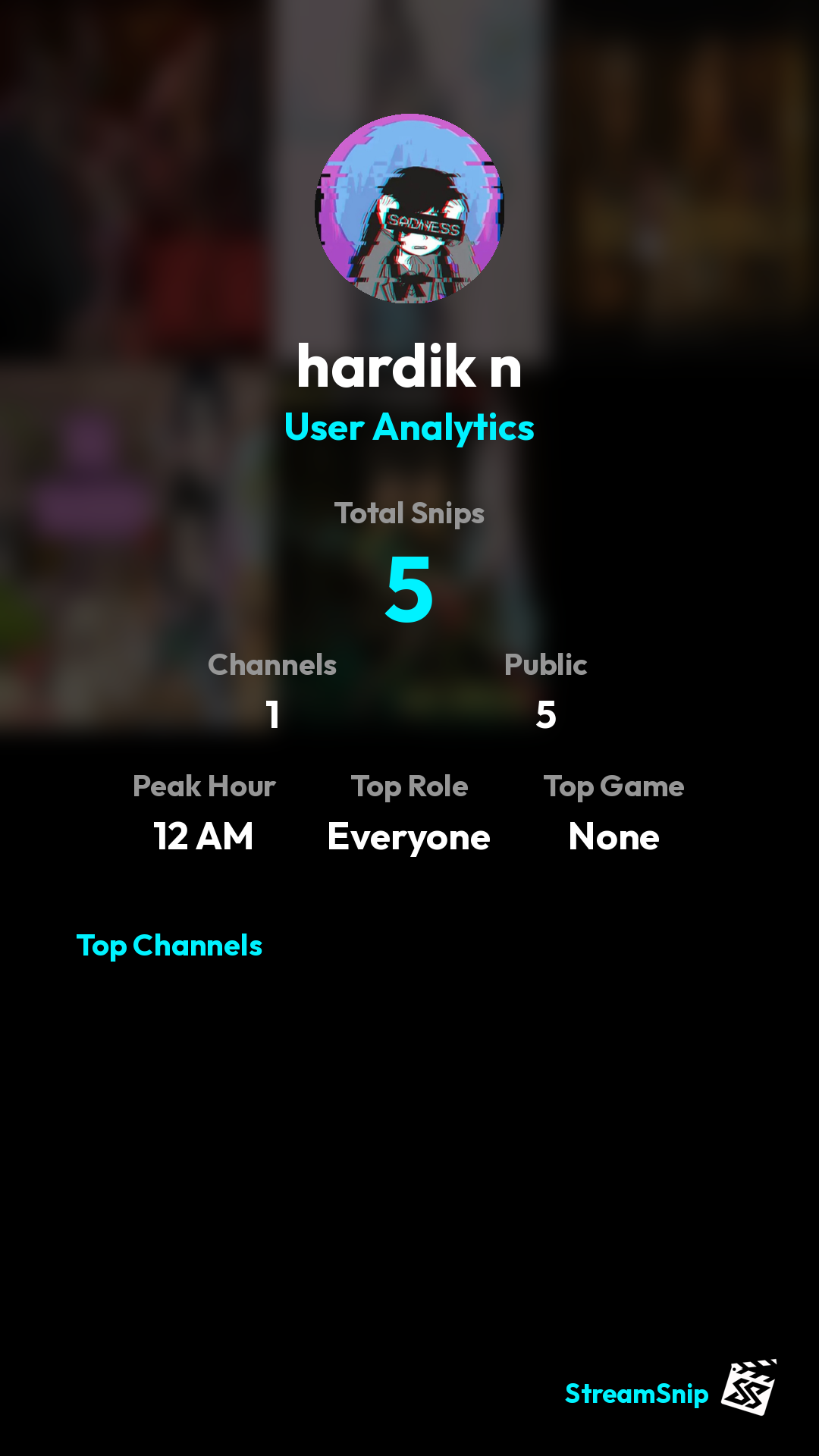 Stats Share Card