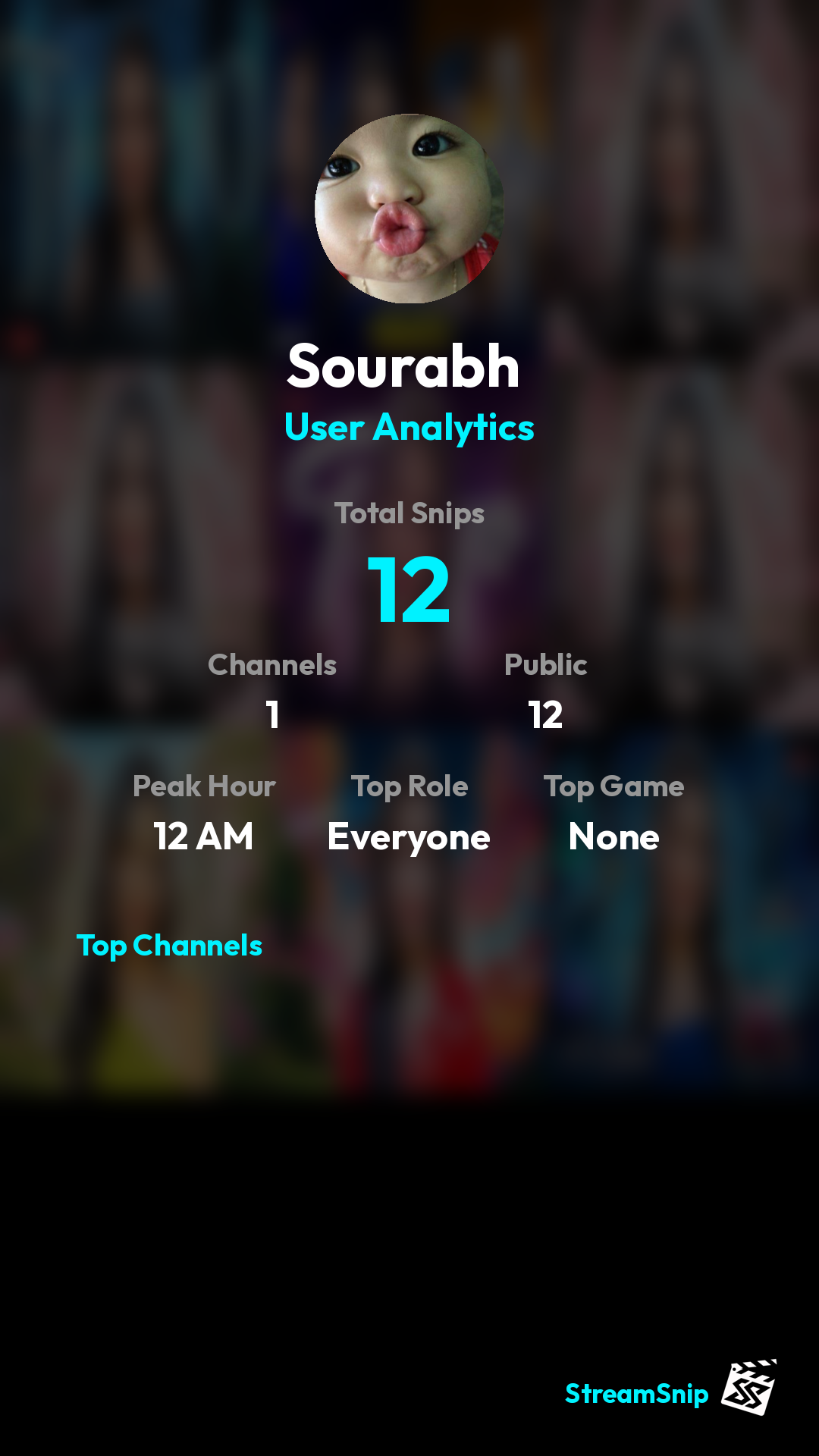 Stats Share Card