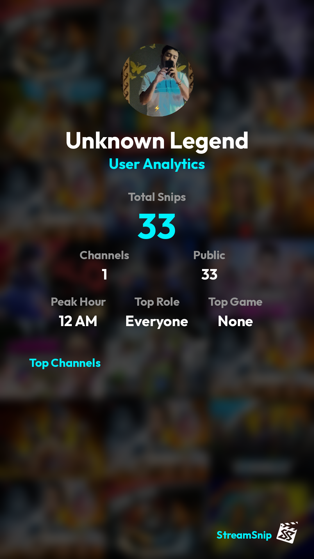 Stats Share Card
