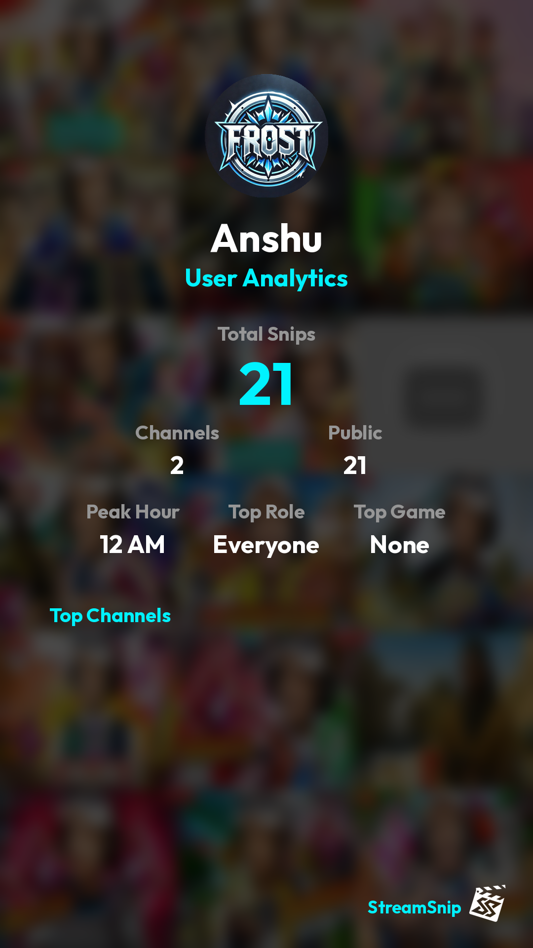 Stats Share Card