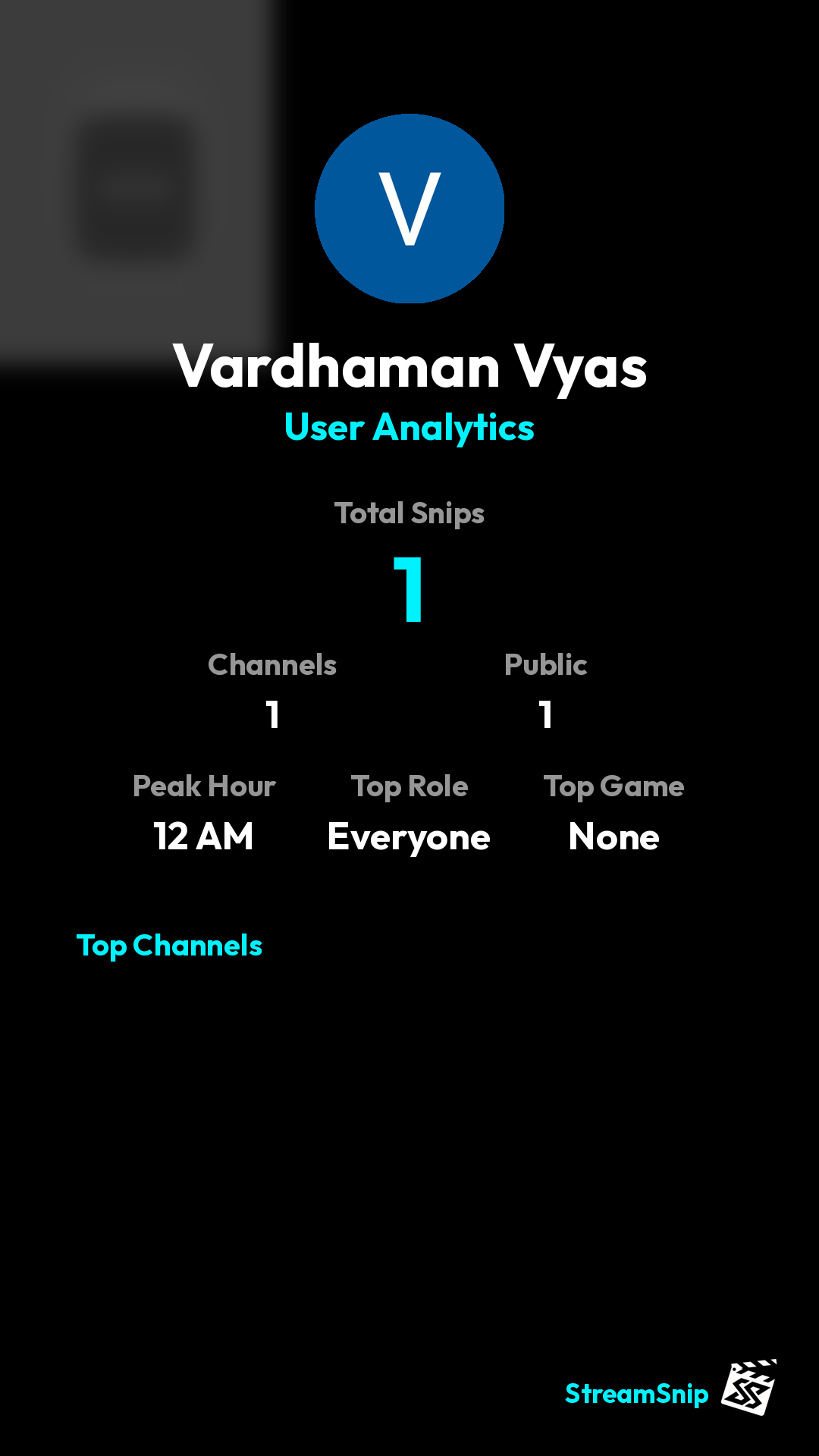 Stats Share Card