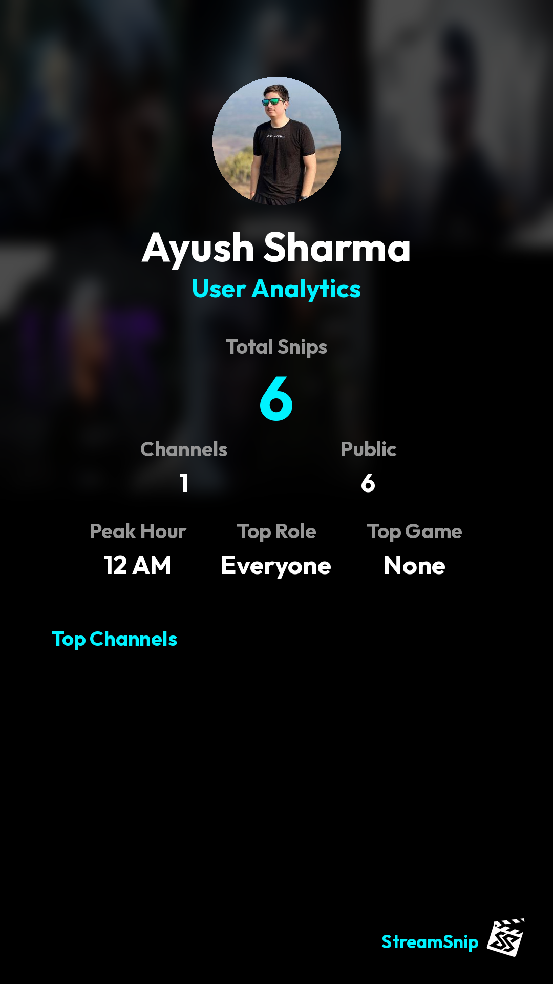 Stats Share Card