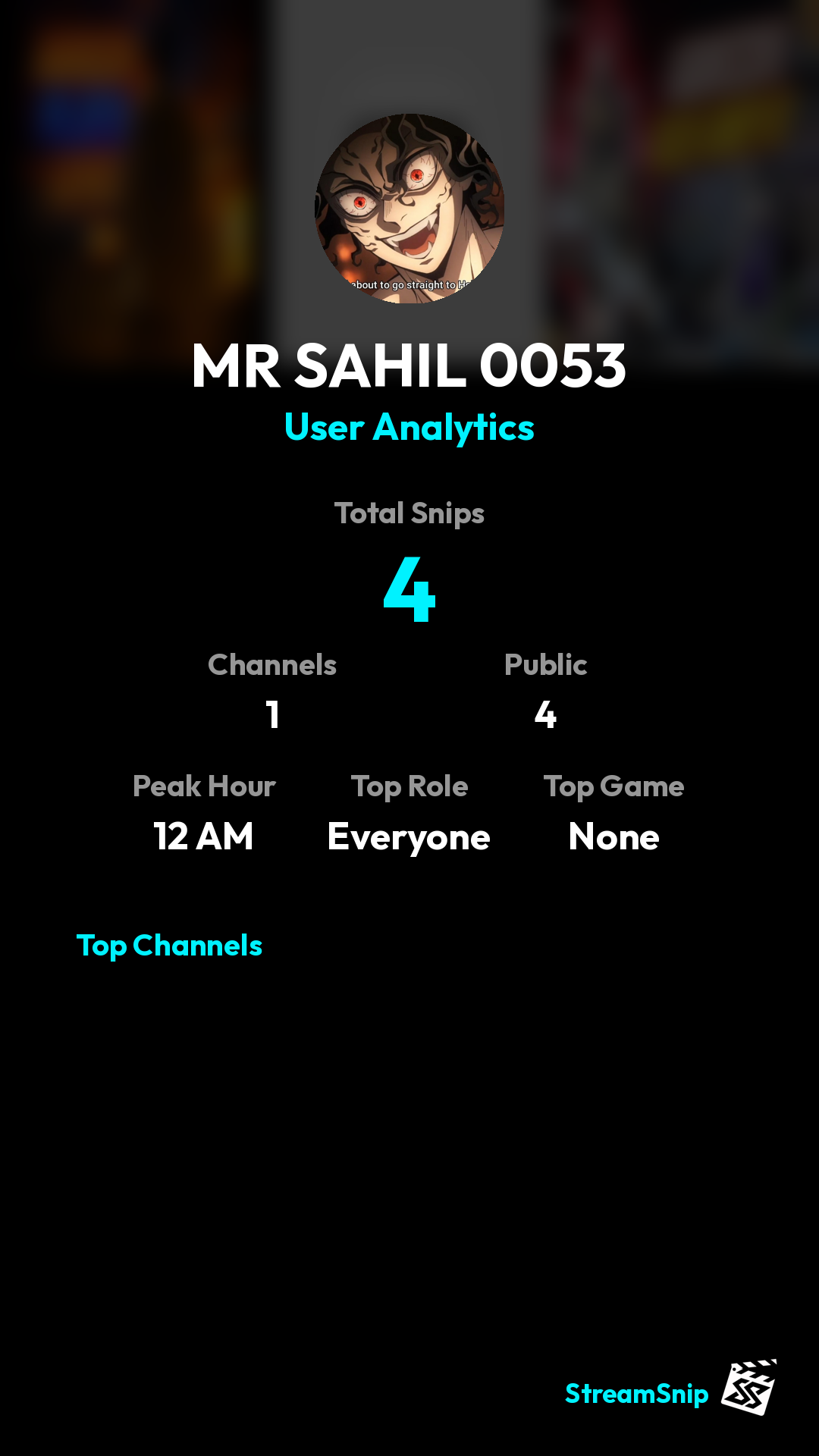 Stats Share Card