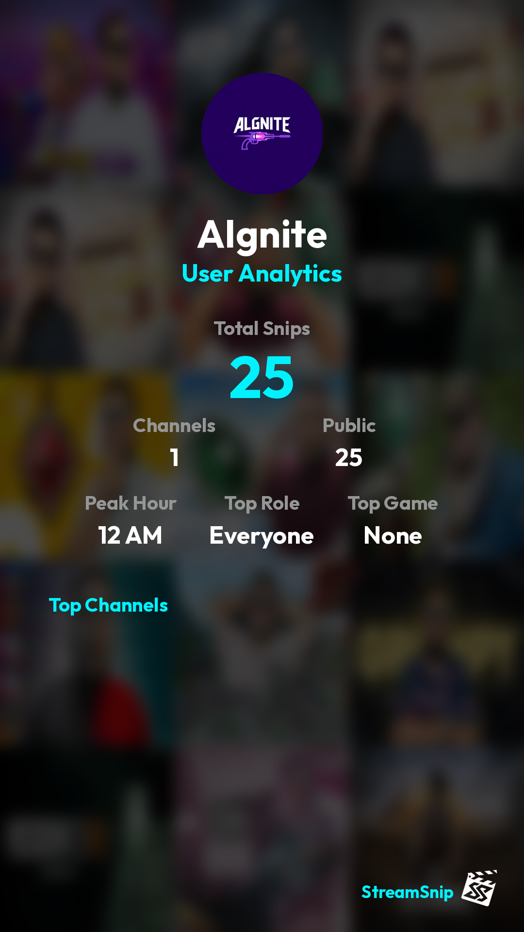 Stats Share Card