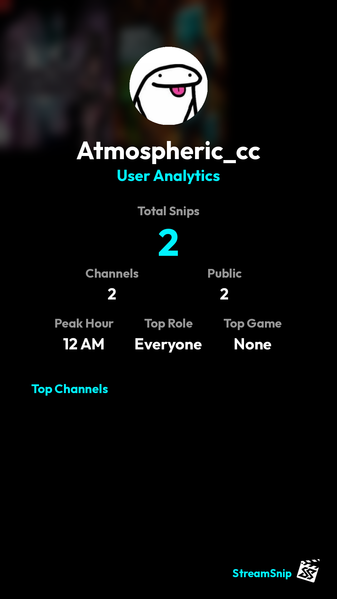 Stats Share Card