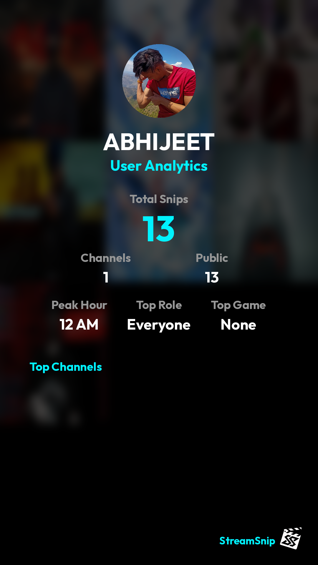 Stats Share Card