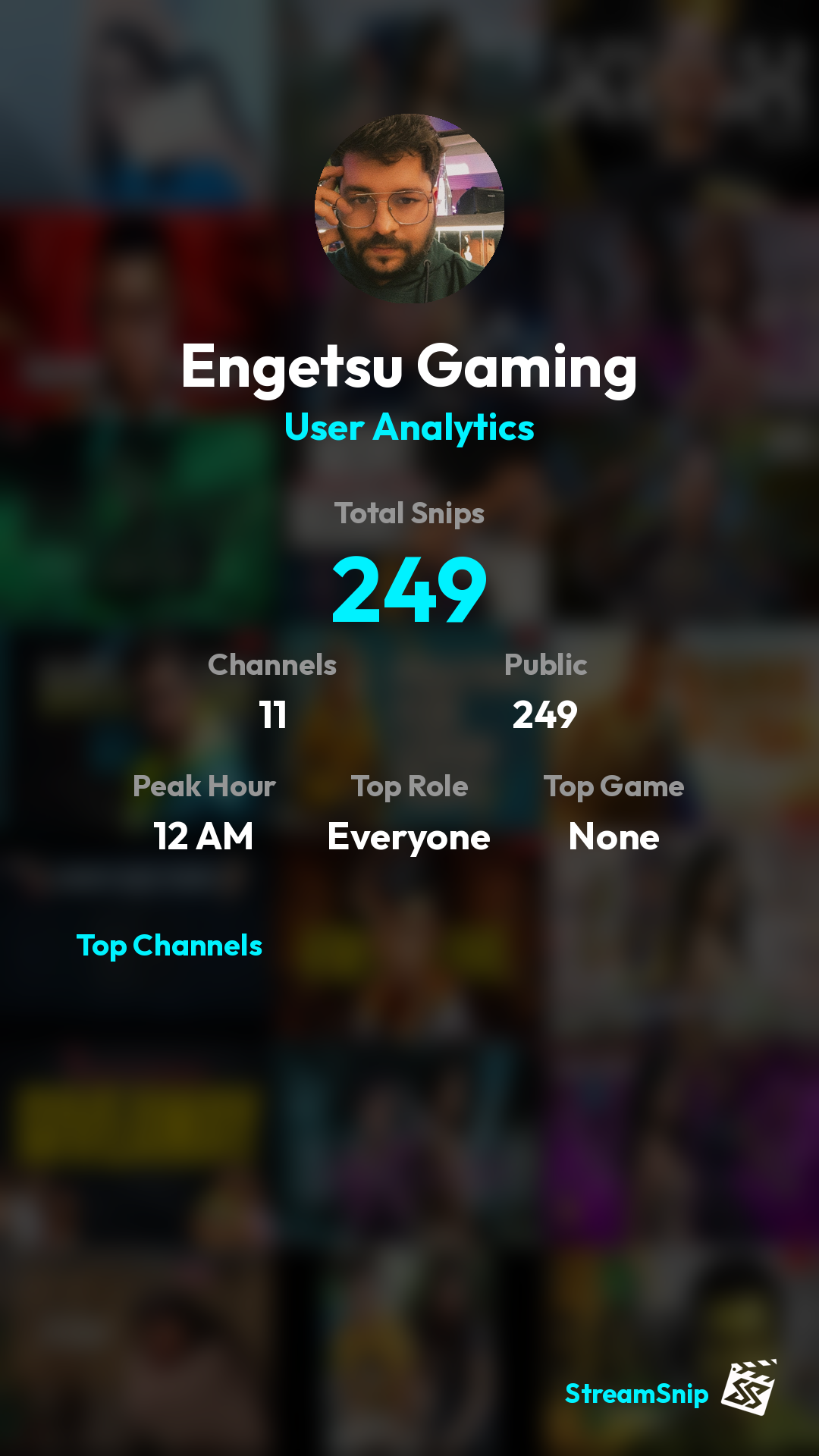 Stats Share Card