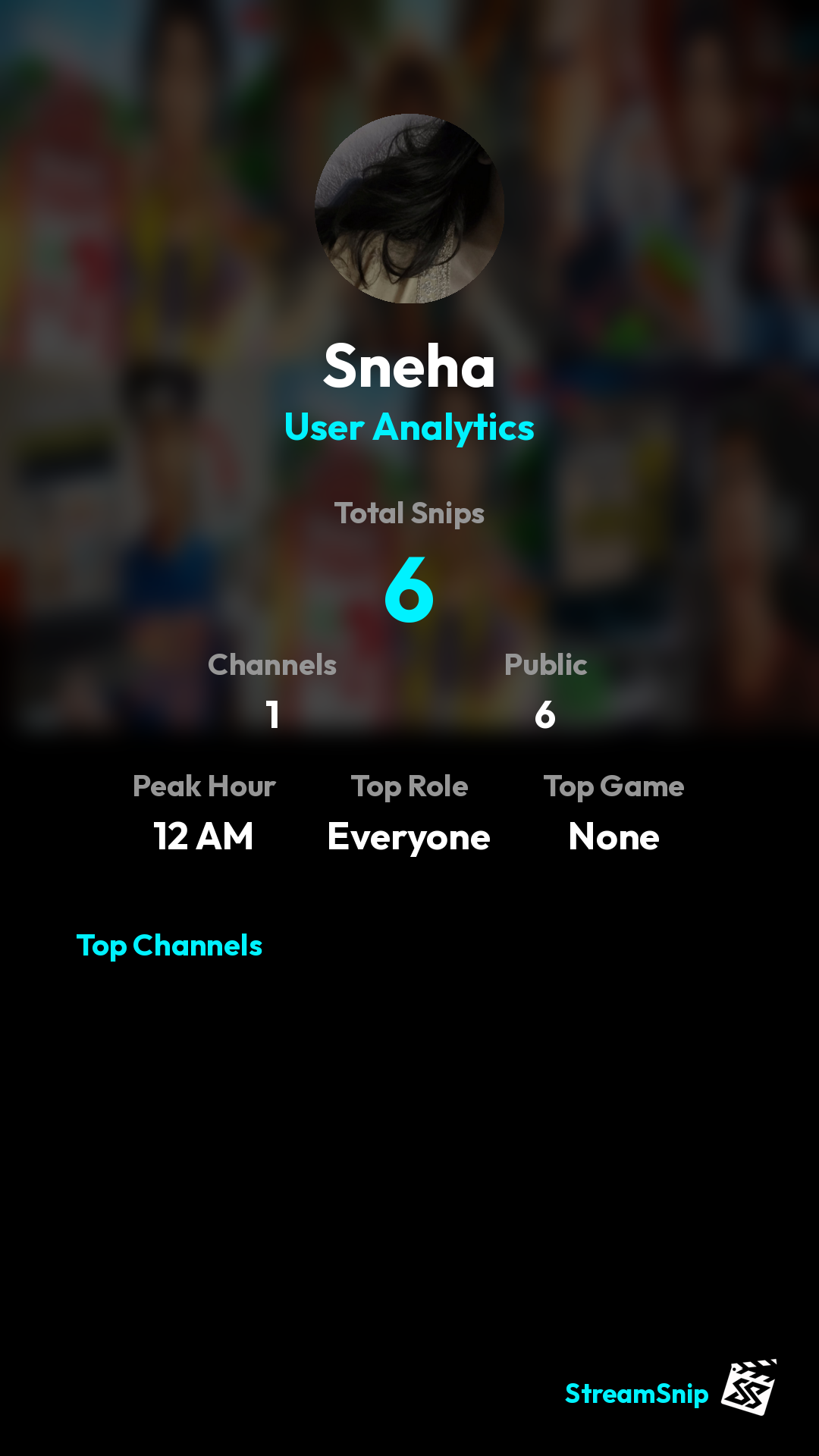 Stats Share Card