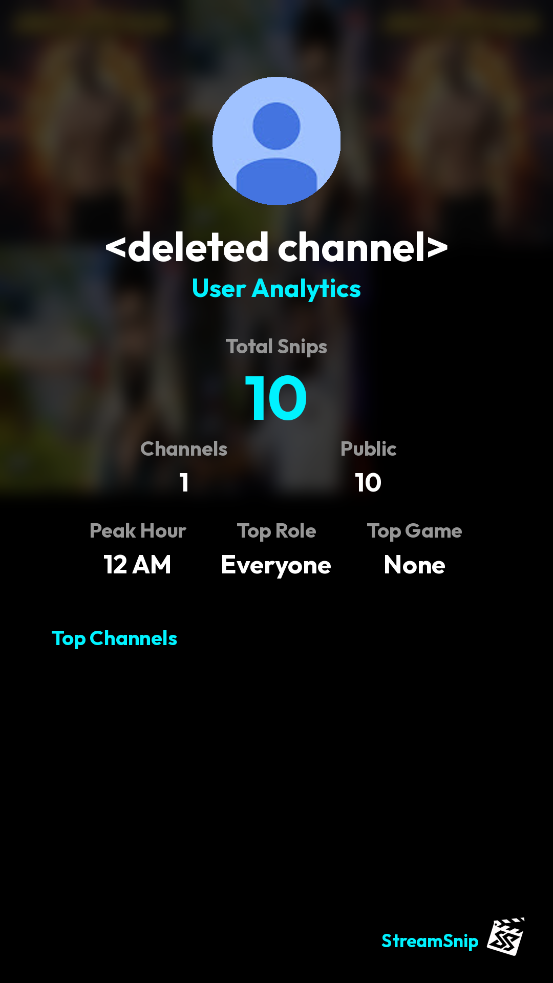 Stats Share Card