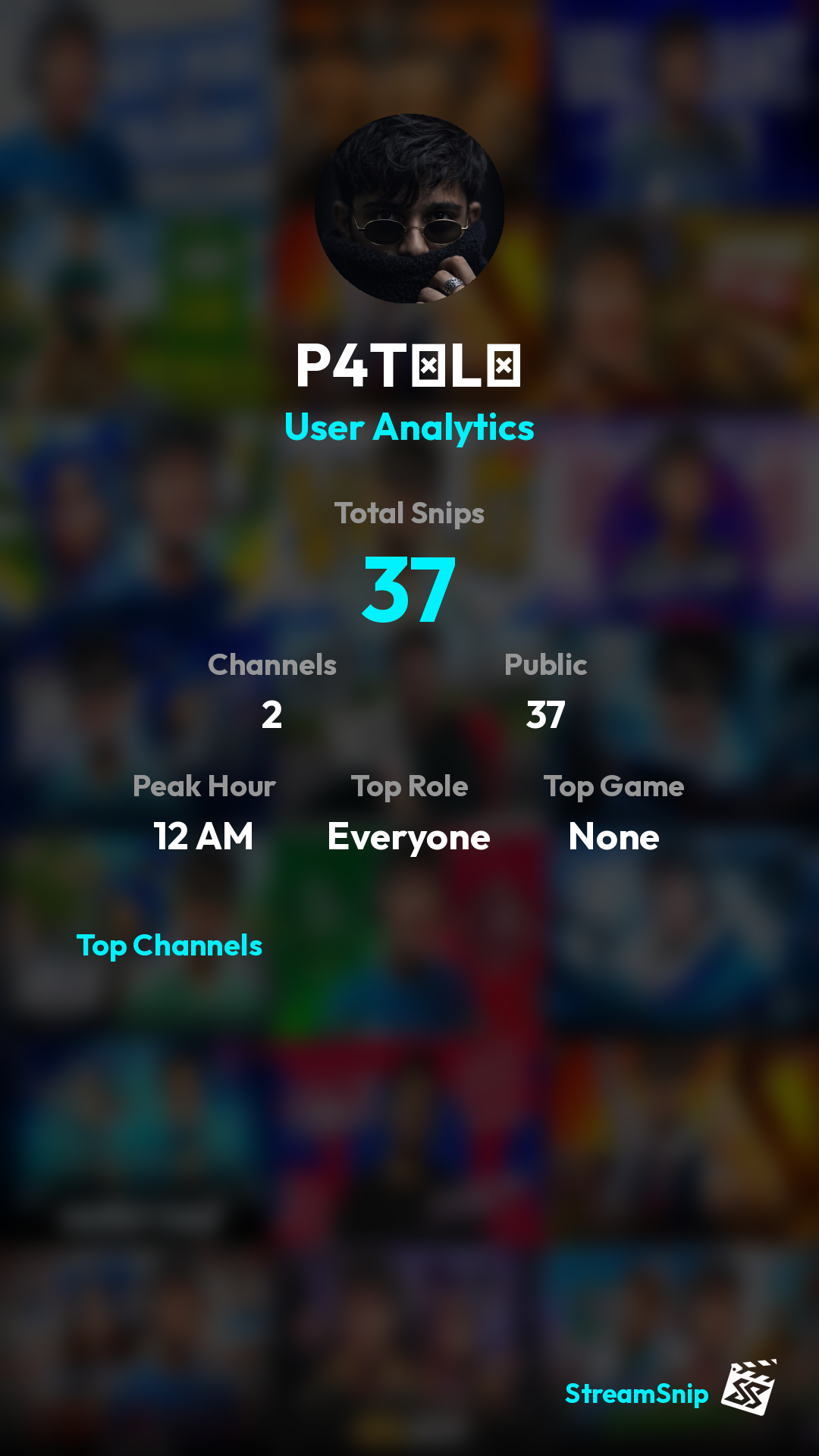 Stats Share Card