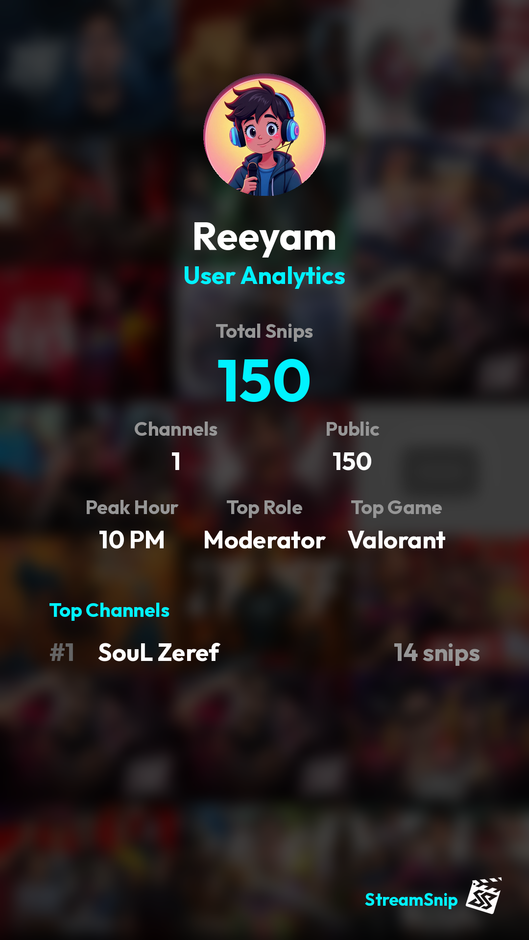 Stats Share Card