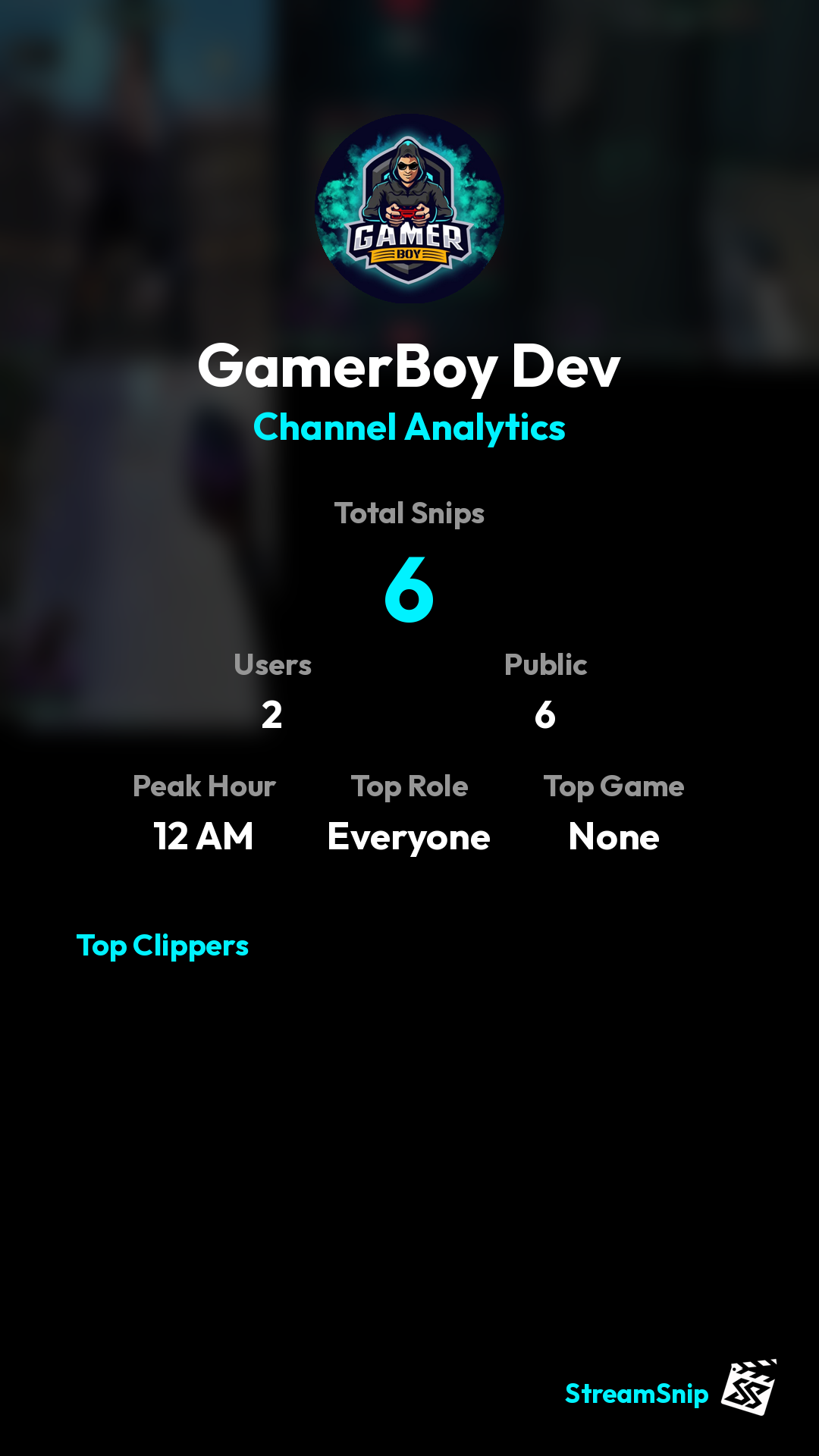 Stats Share Card