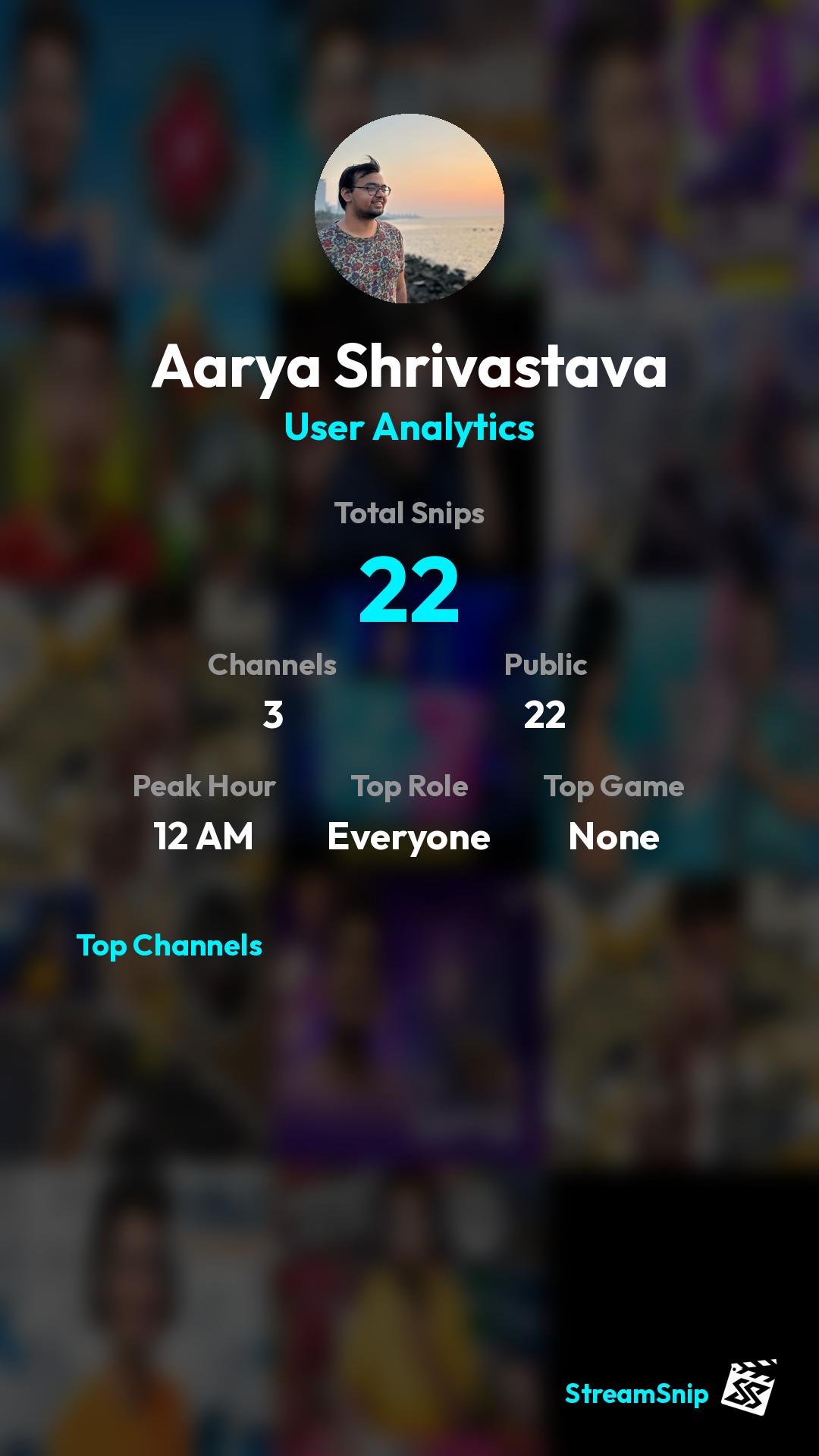 Stats Share Card