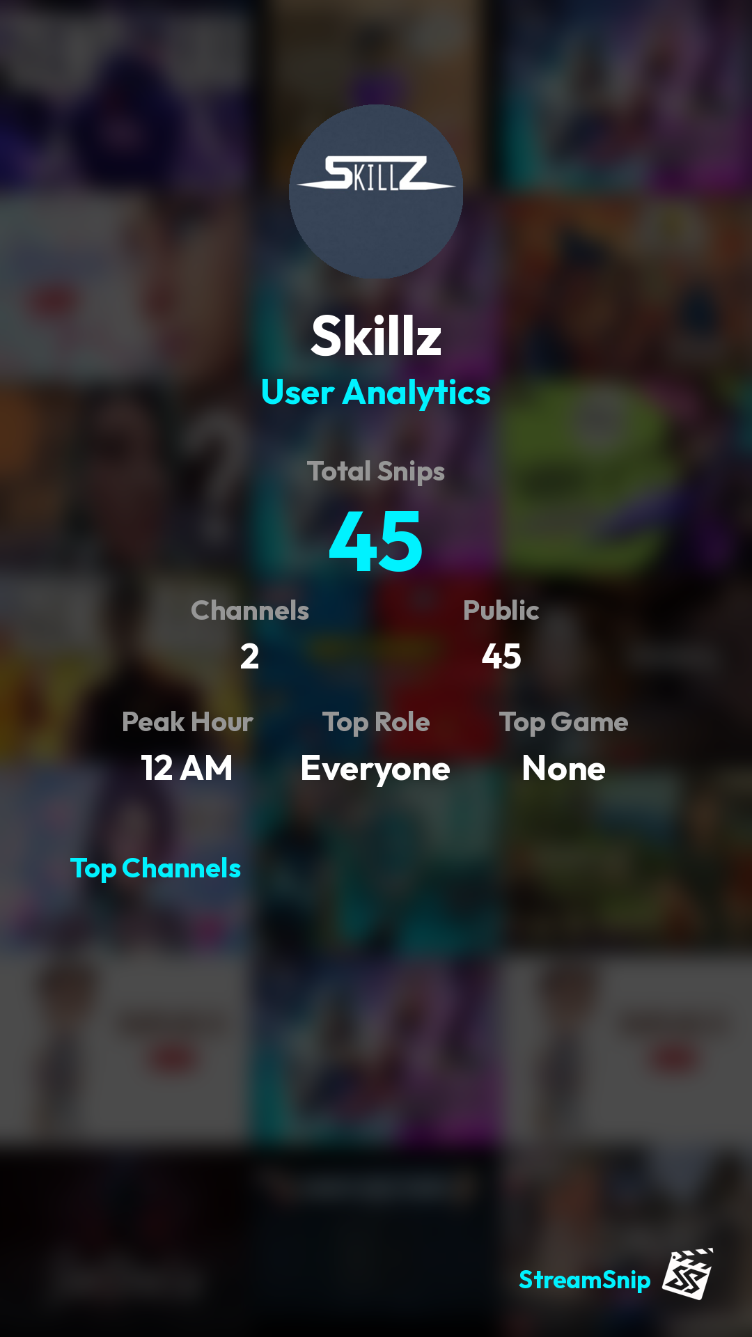 Stats Share Card