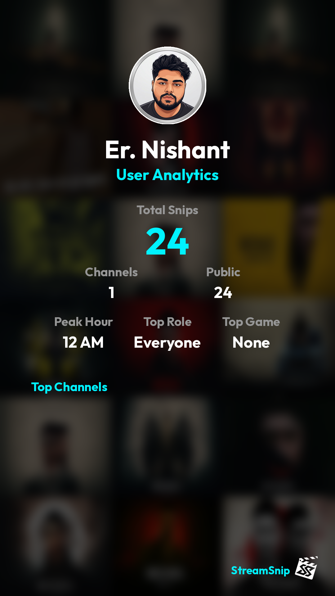 Stats Share Card