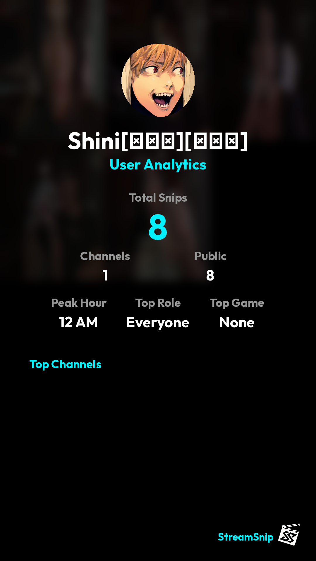 Stats Share Card