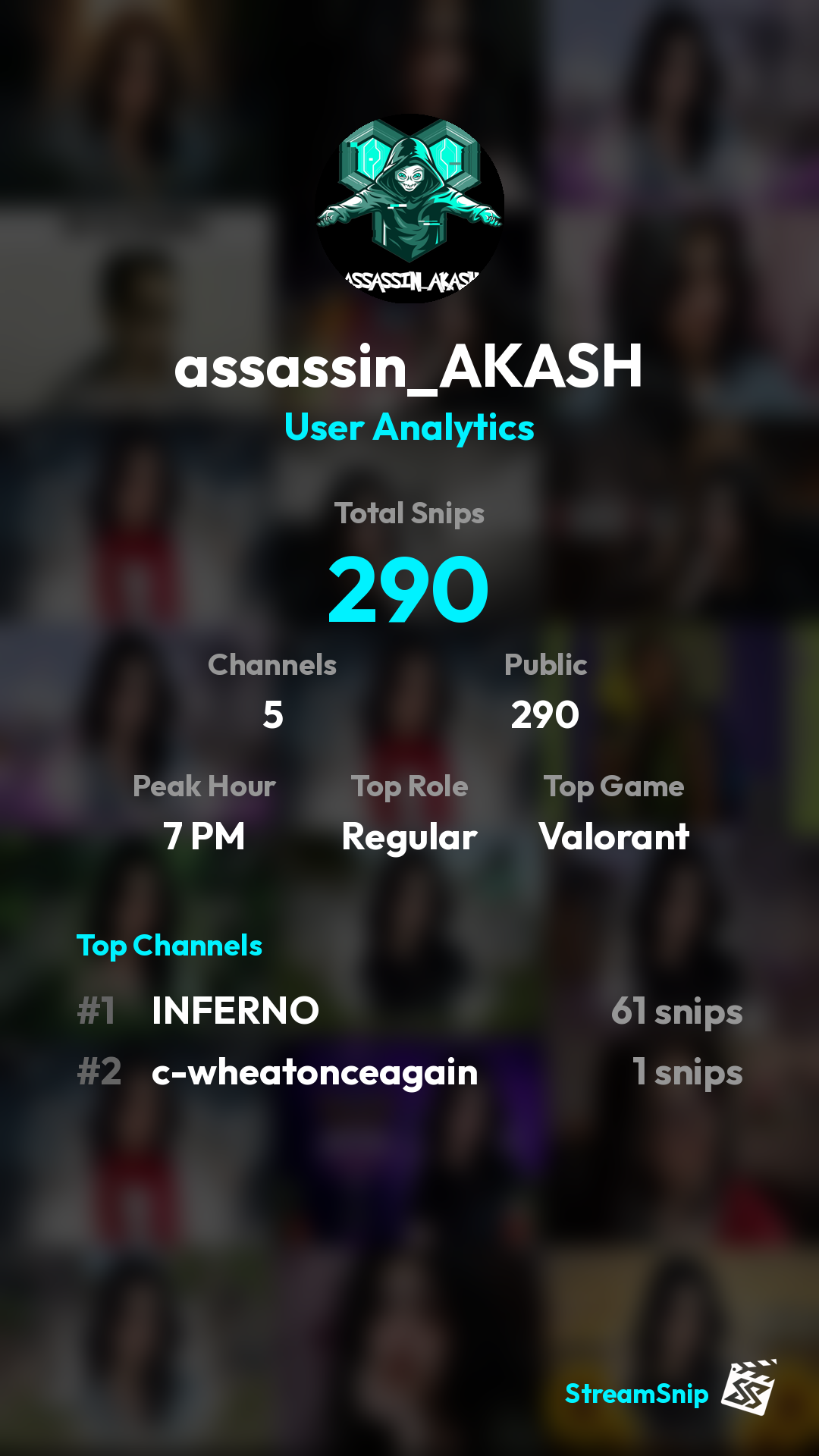 Stats Share Card