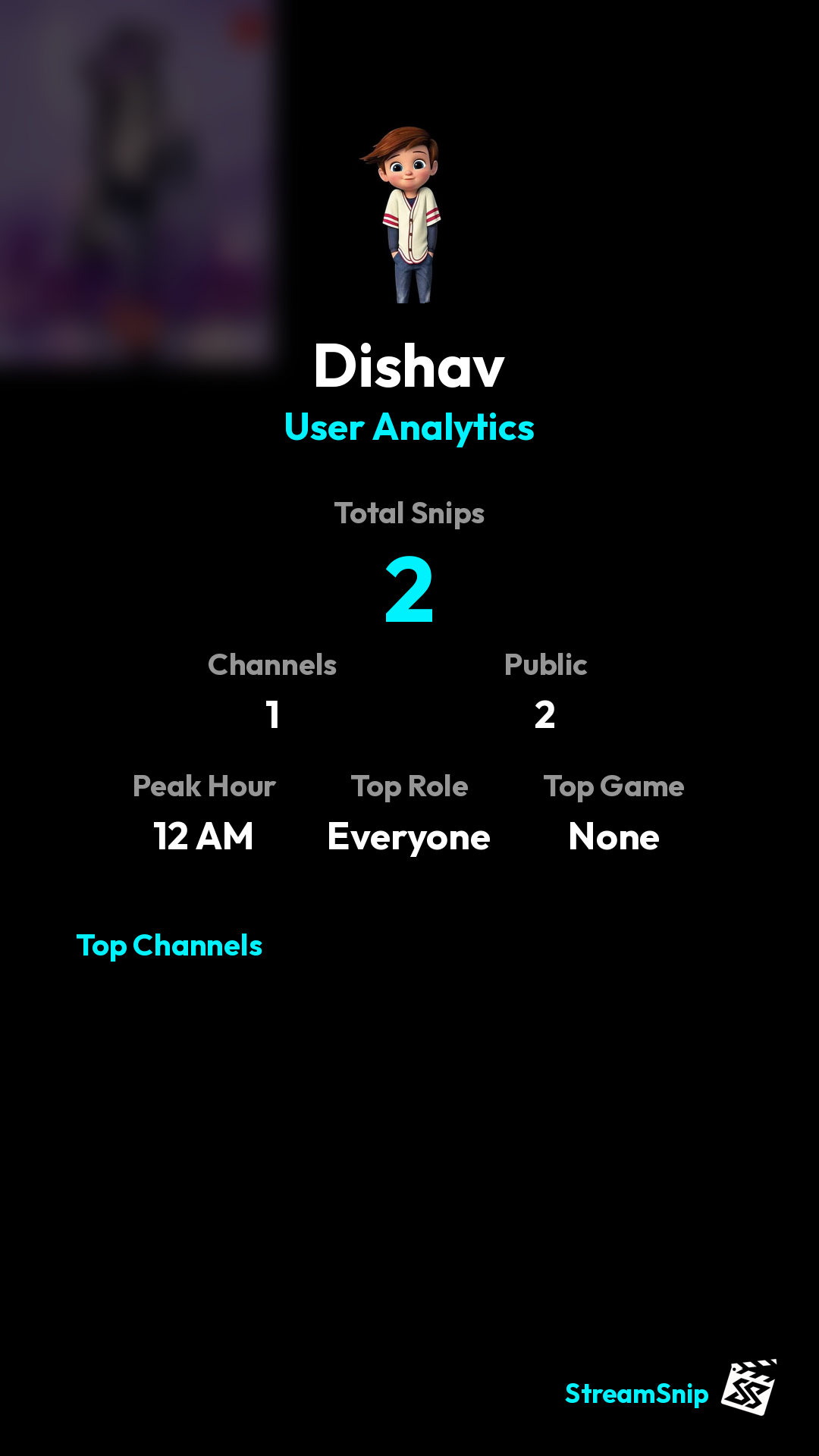 Stats Share Card