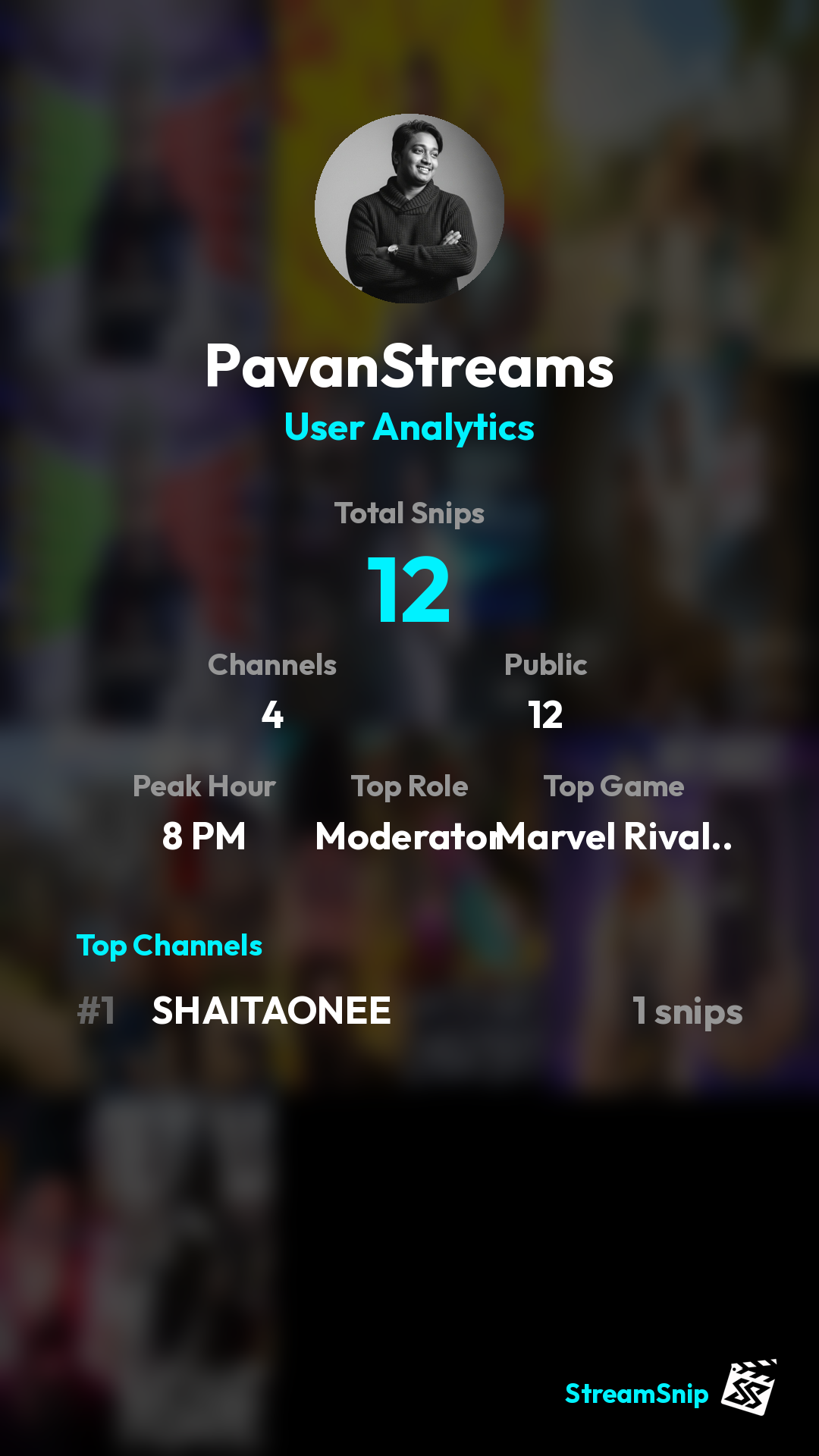Stats Share Card