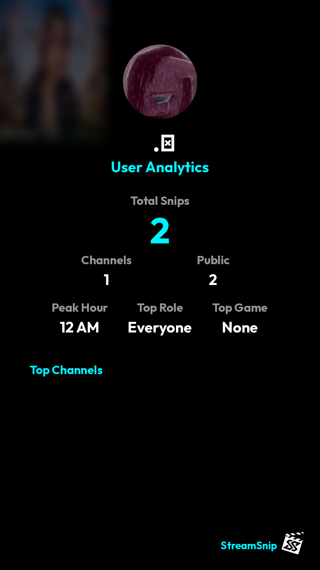 Stats Share Card