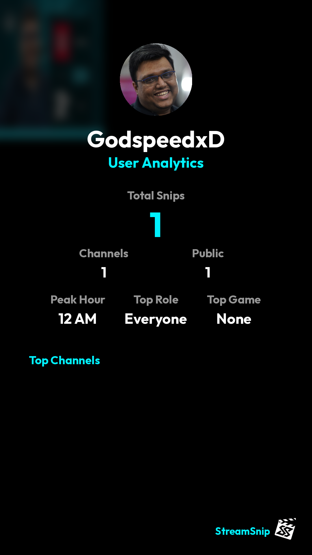 Stats Share Card