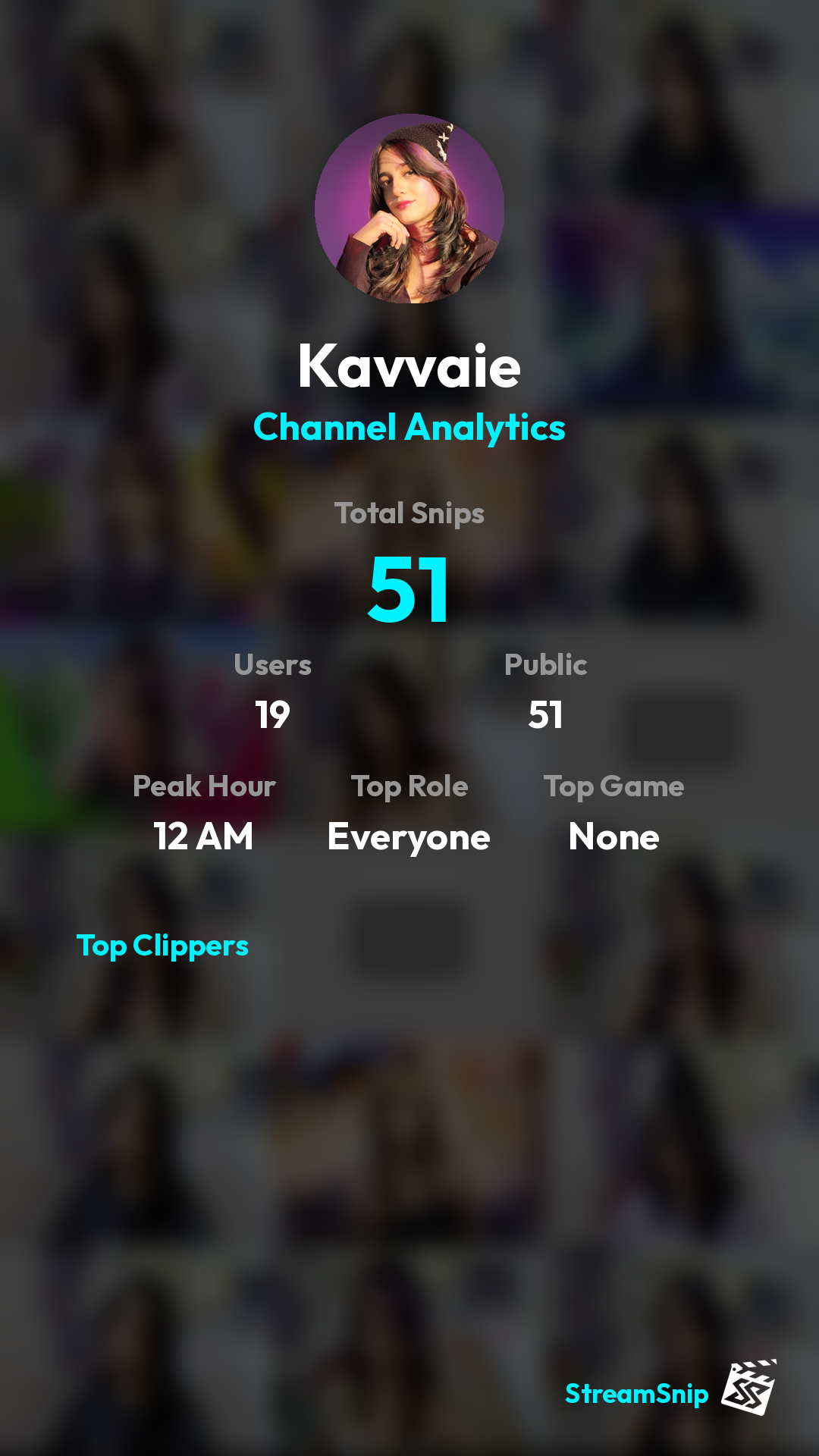 Stats Share Card