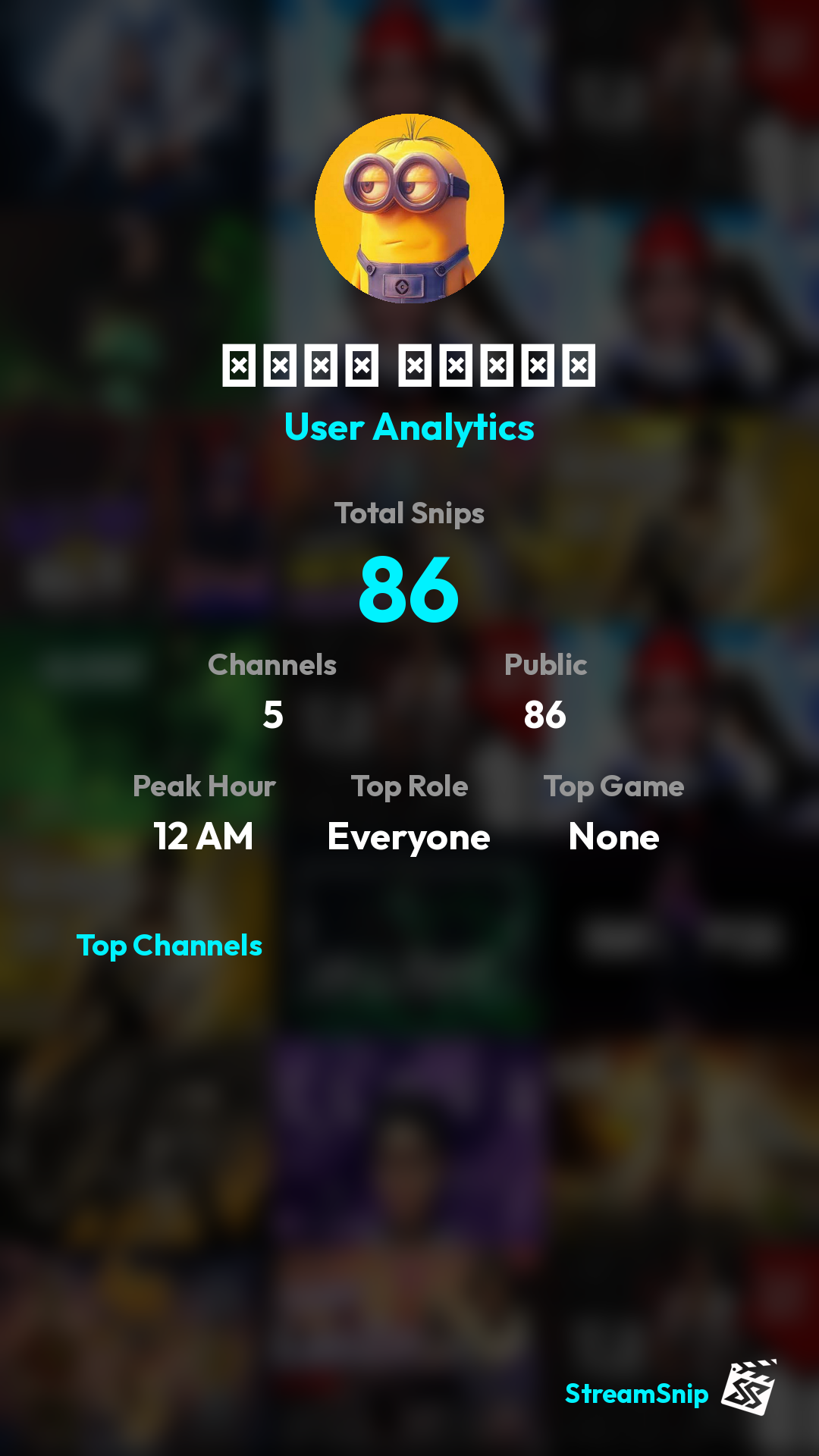 Stats Share Card