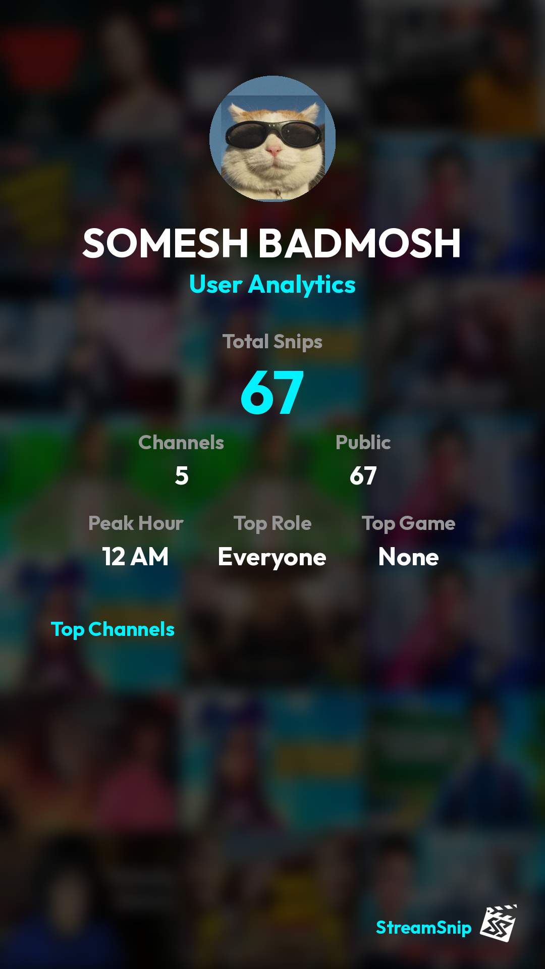 Stats Share Card