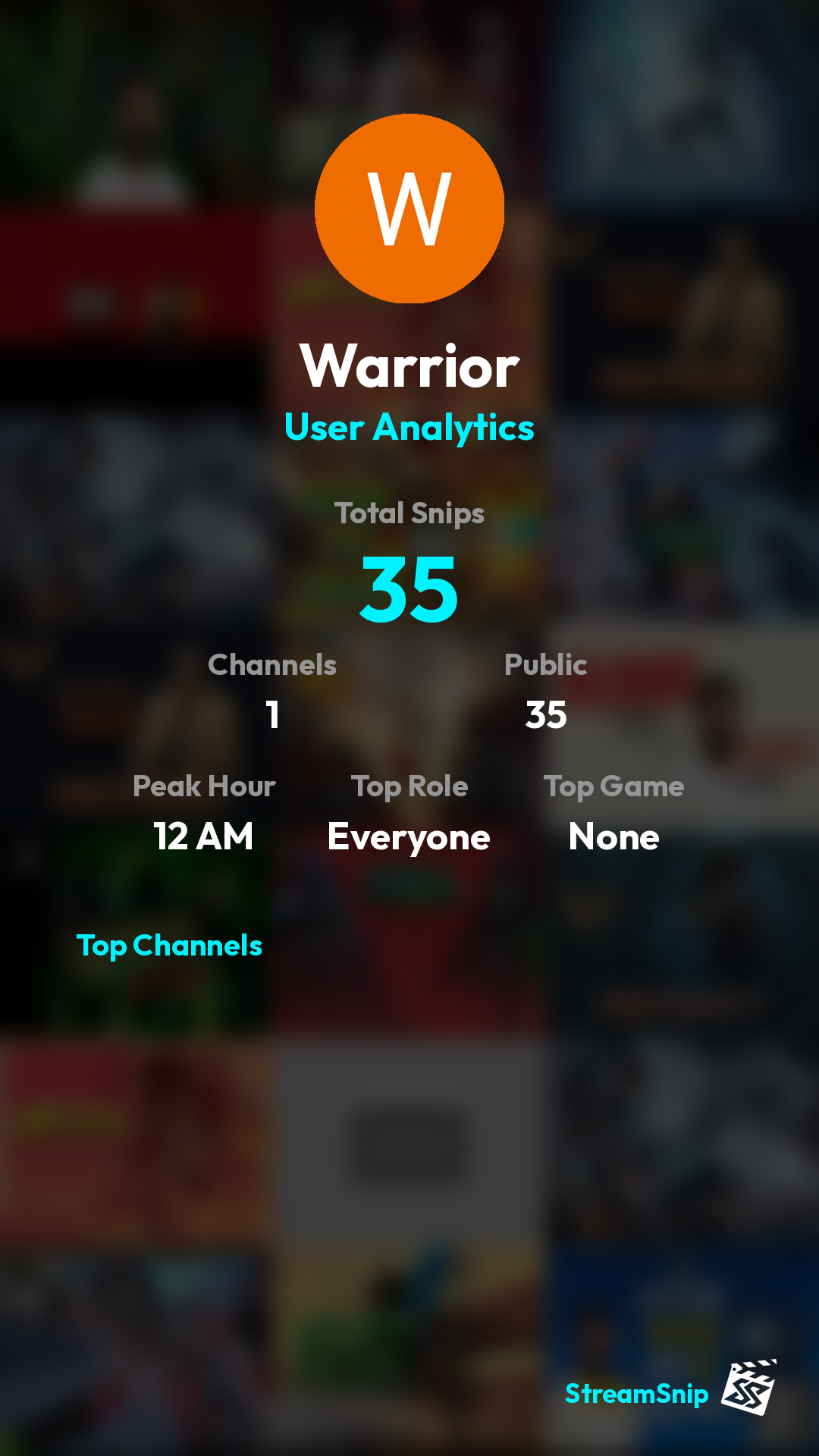 Stats Share Card