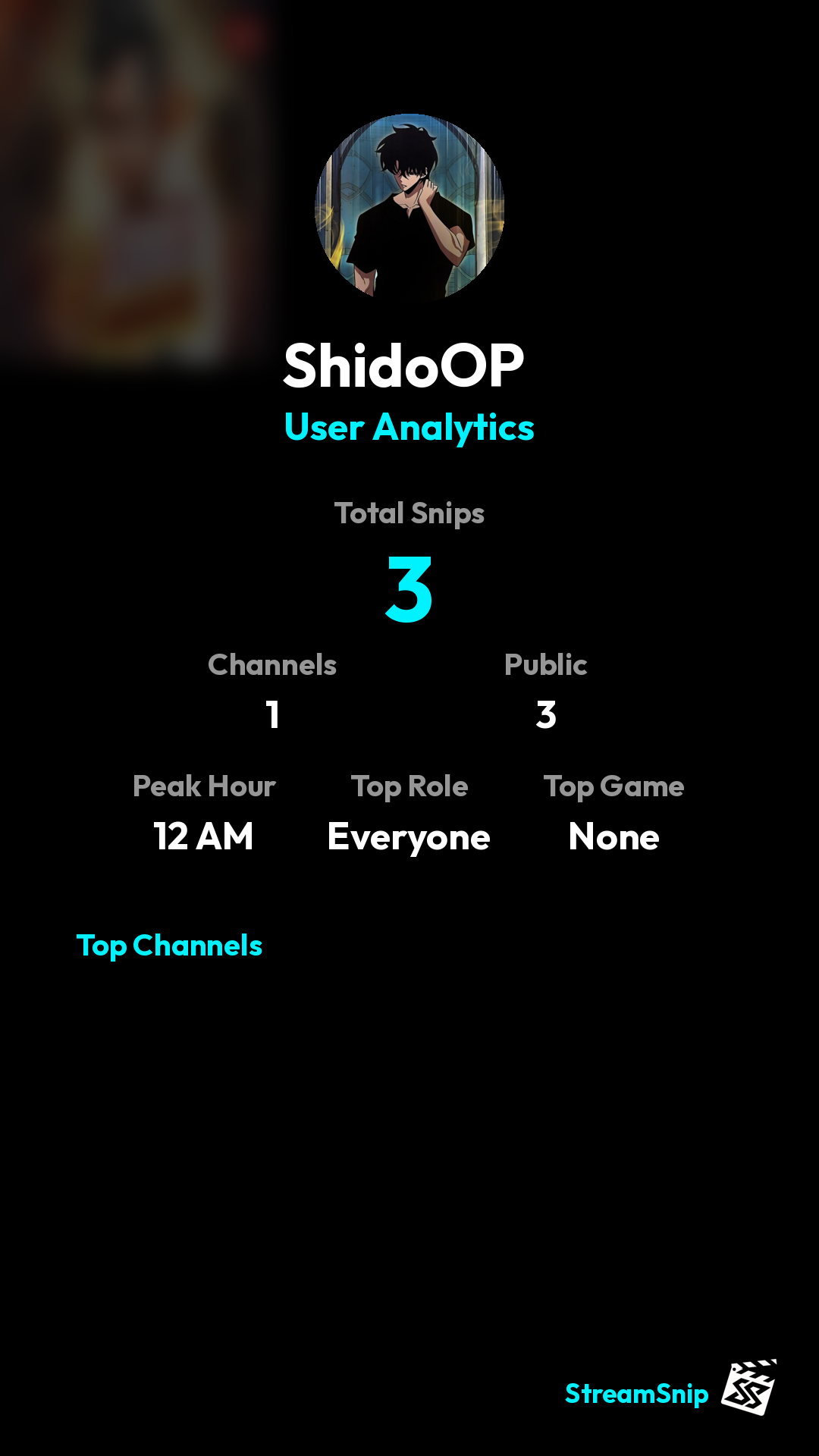 Stats Share Card