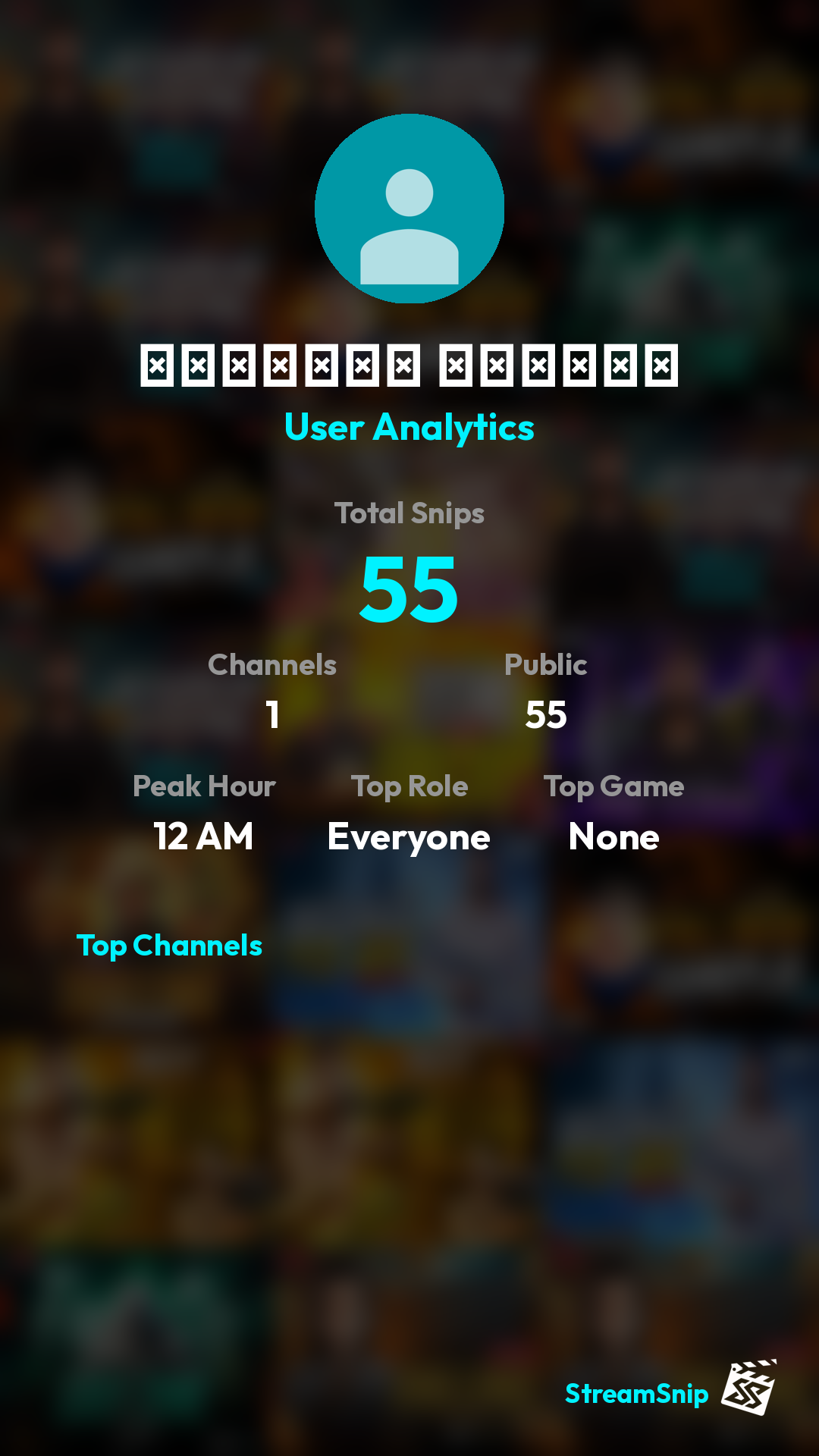 Stats Share Card