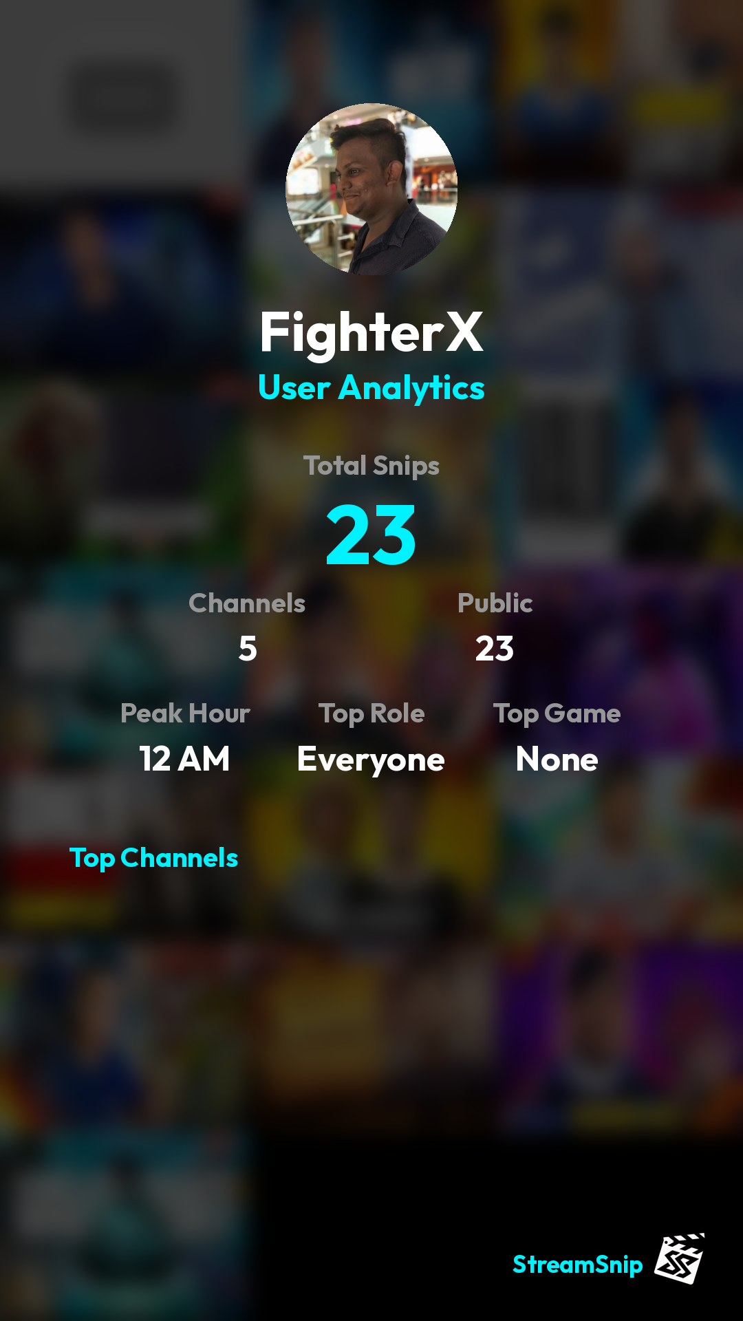 Stats Share Card