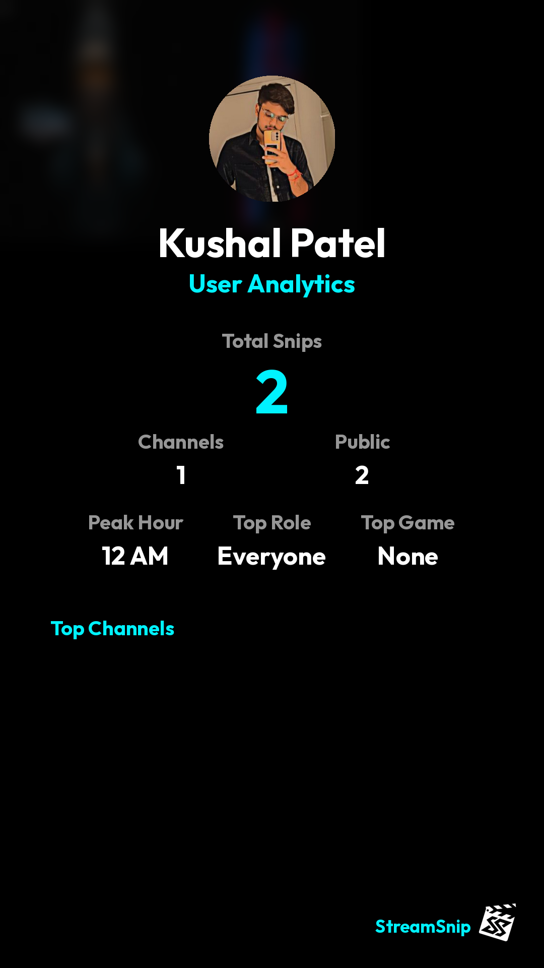 Stats Share Card