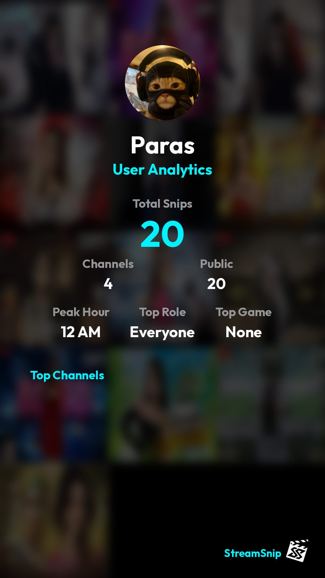 Stats Share Card