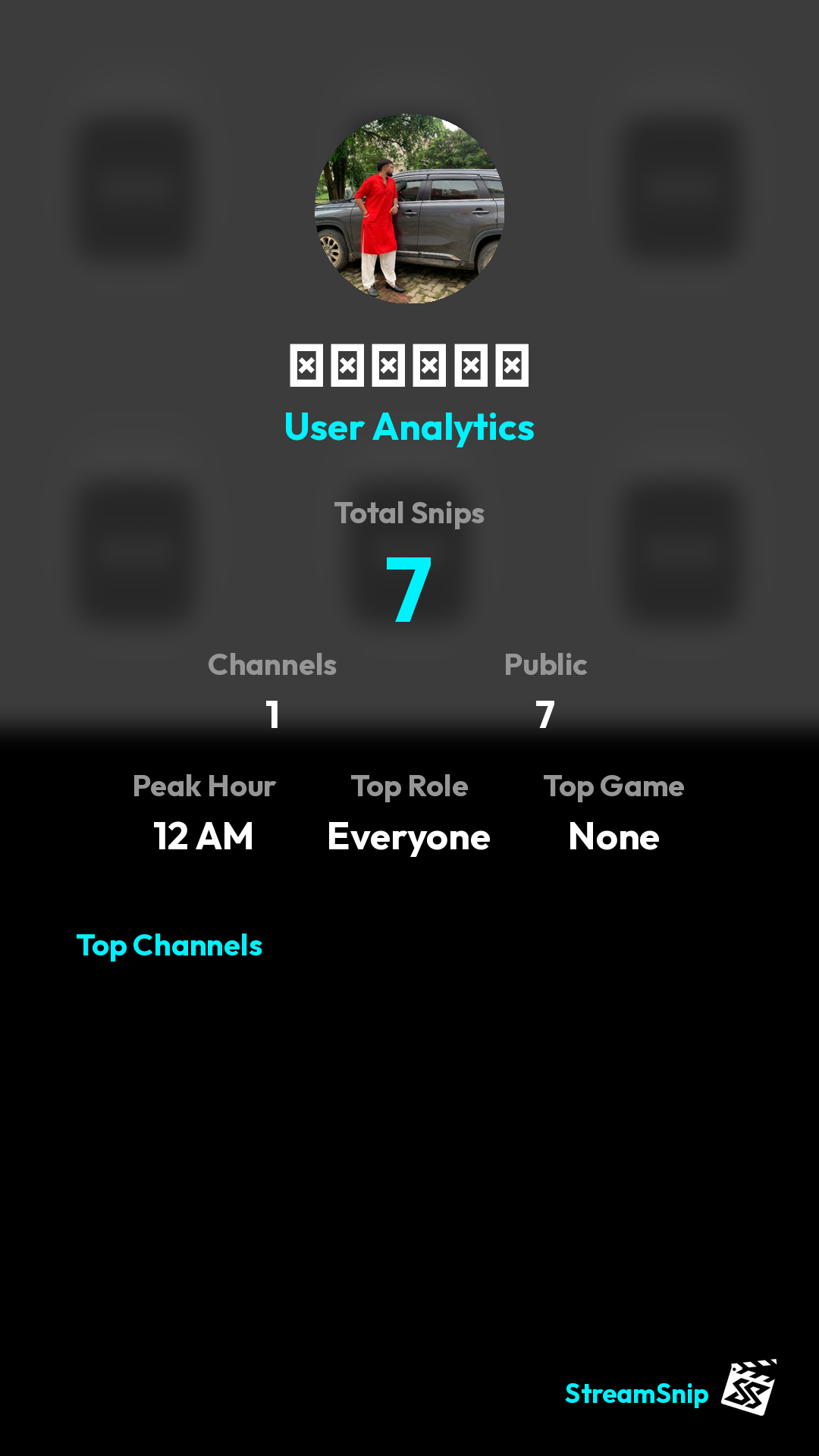 Stats Share Card