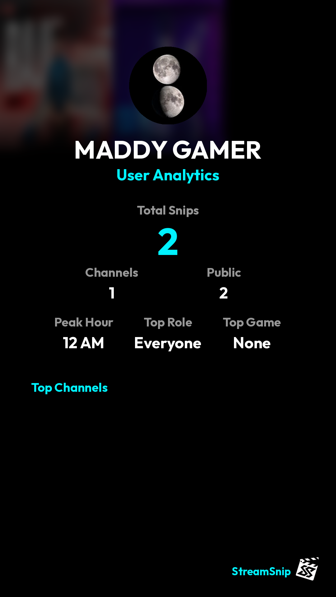 Stats Share Card