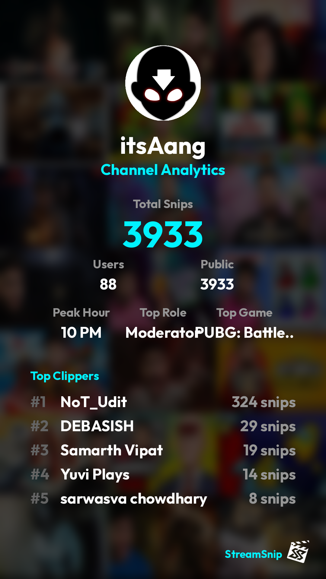 Stats Share Card