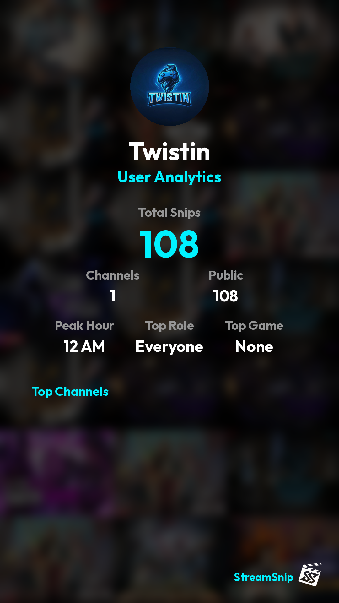 Stats Share Card