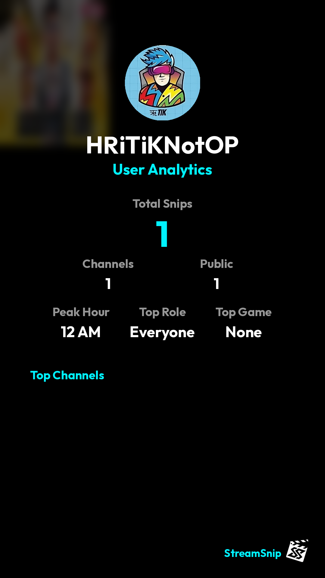 Stats Share Card