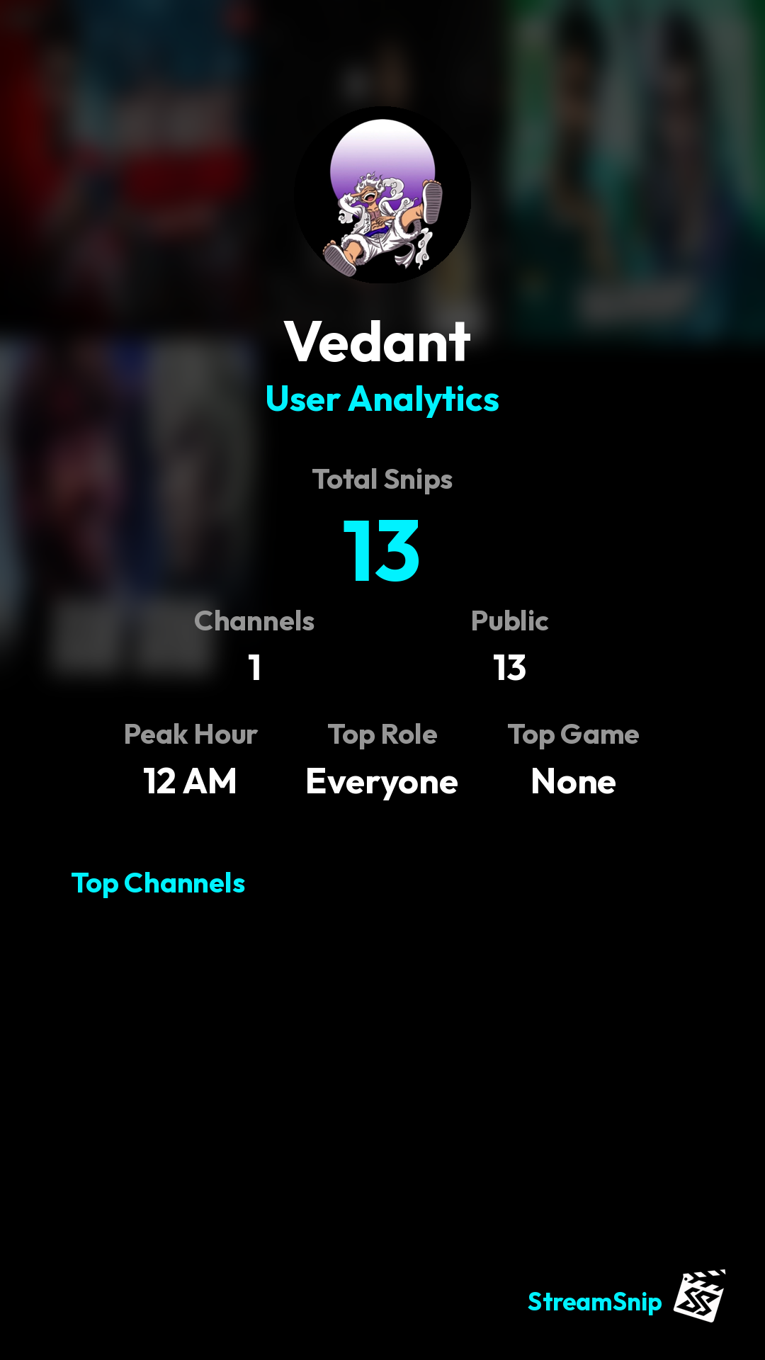 Stats Share Card