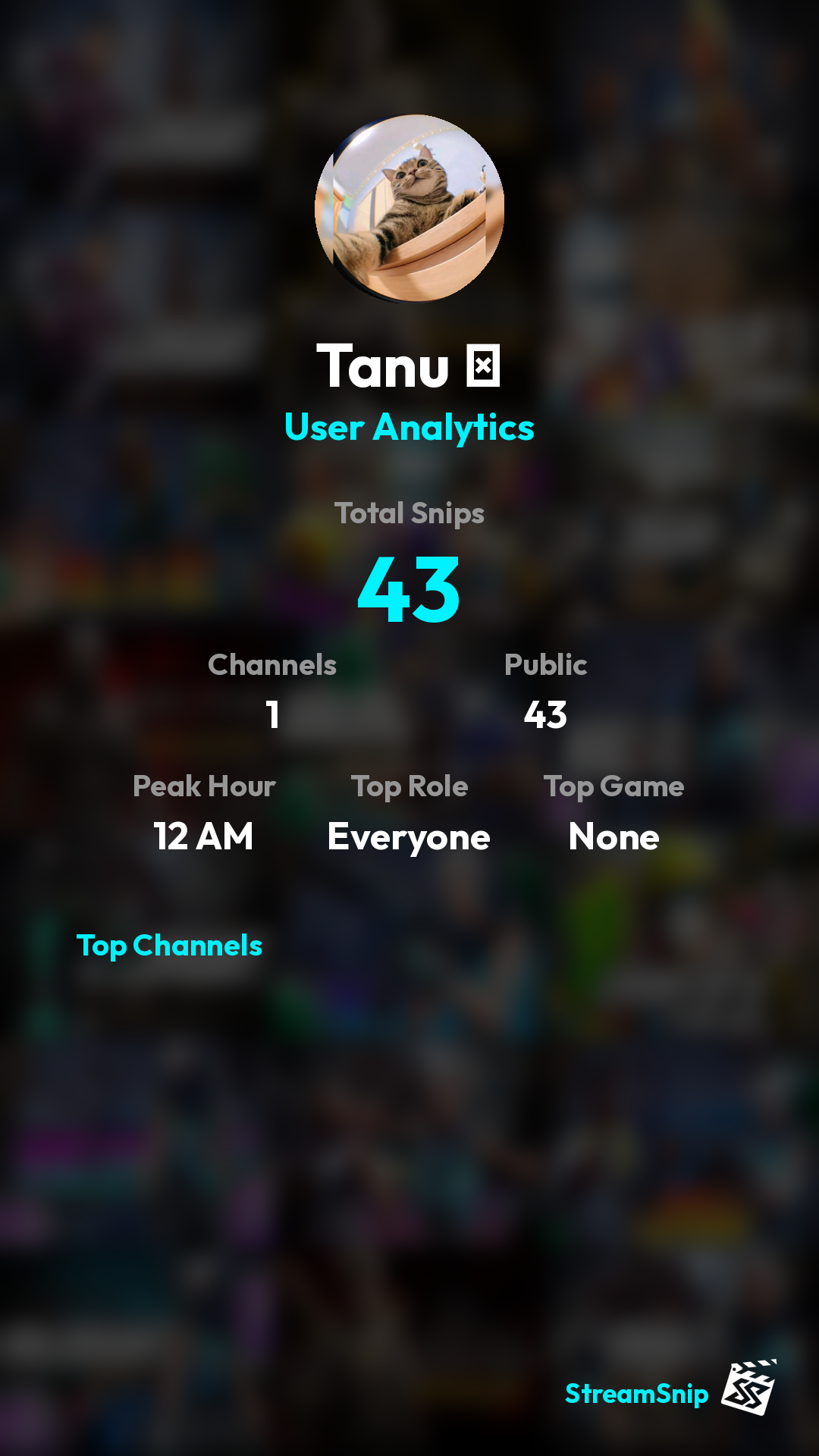 Stats Share Card