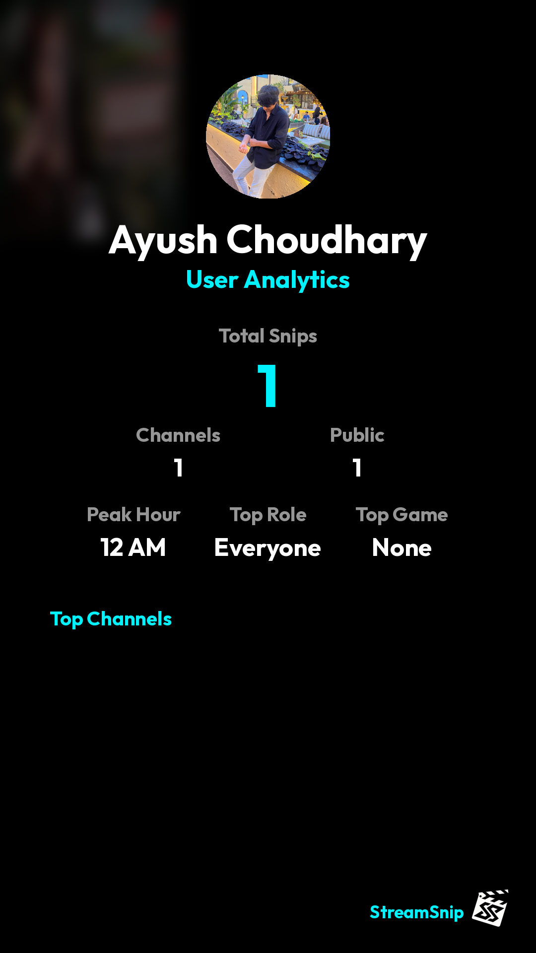 Stats Share Card