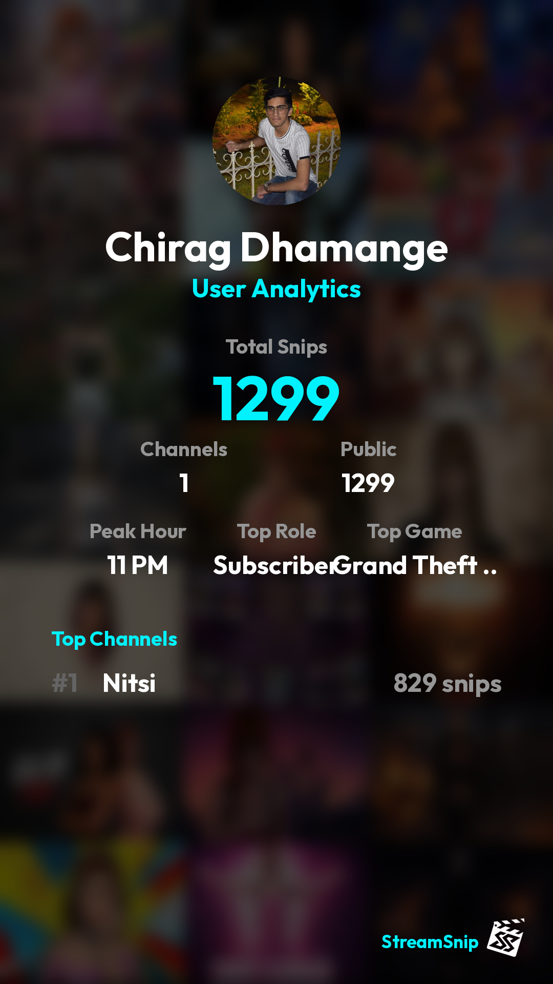 Stats Share Card